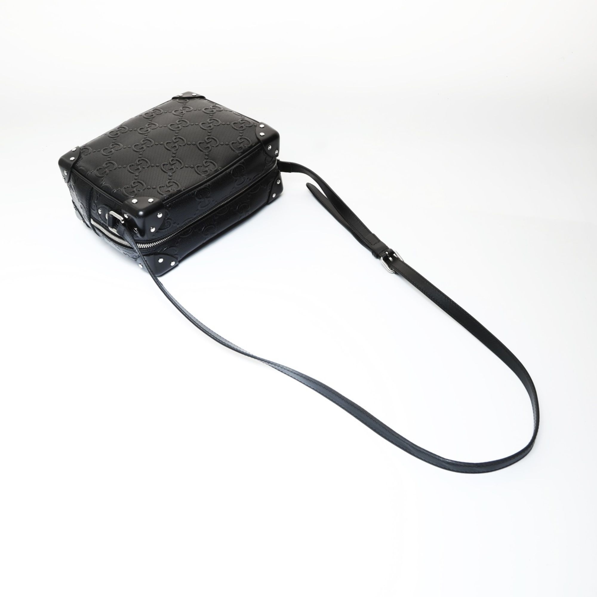 Embossed Shoulder Bag (Pre-Owned) - Gucci - Modalova