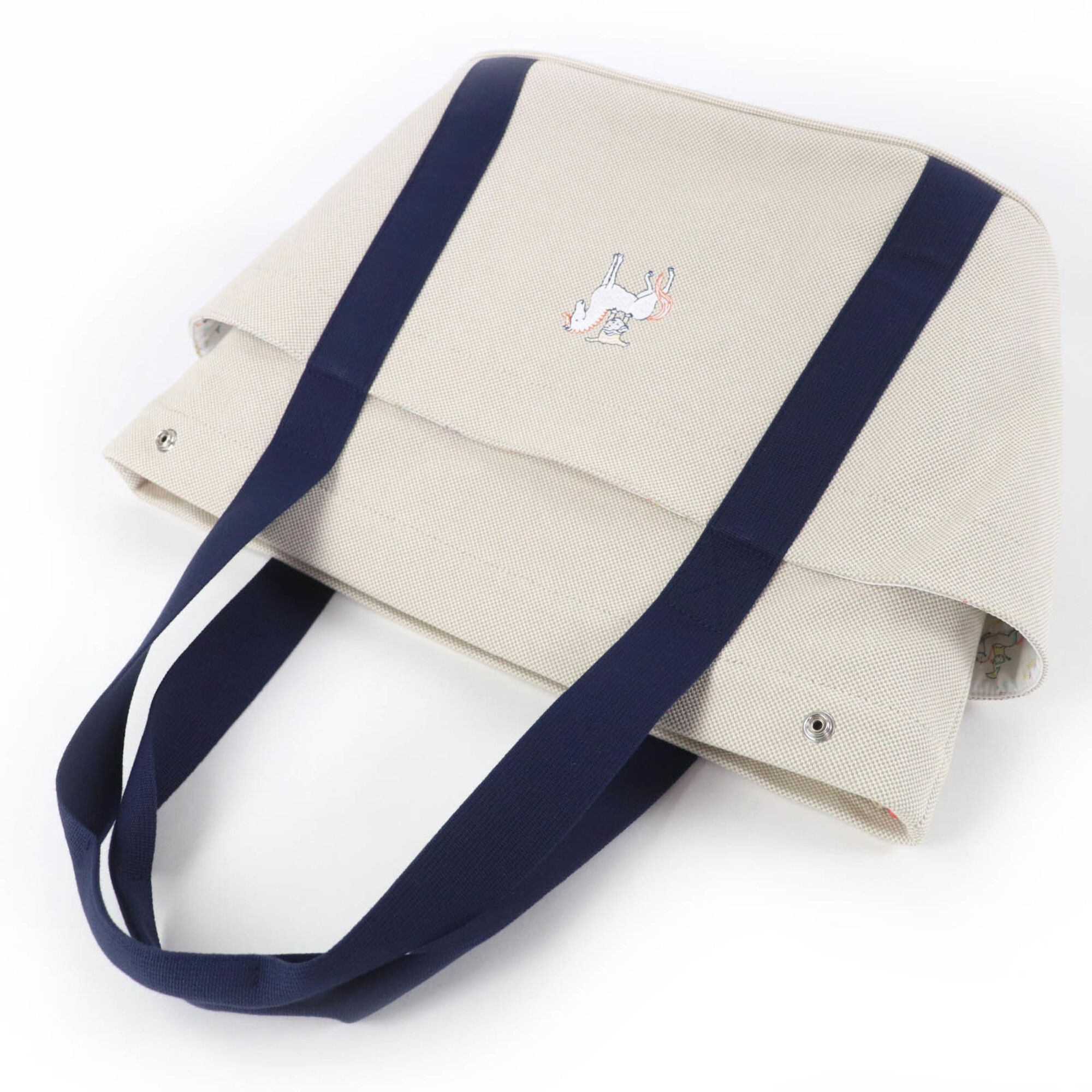 Cotton Polyurethane Polyamide Tote Bag (Pre-Owned) - Hermes - Modalova