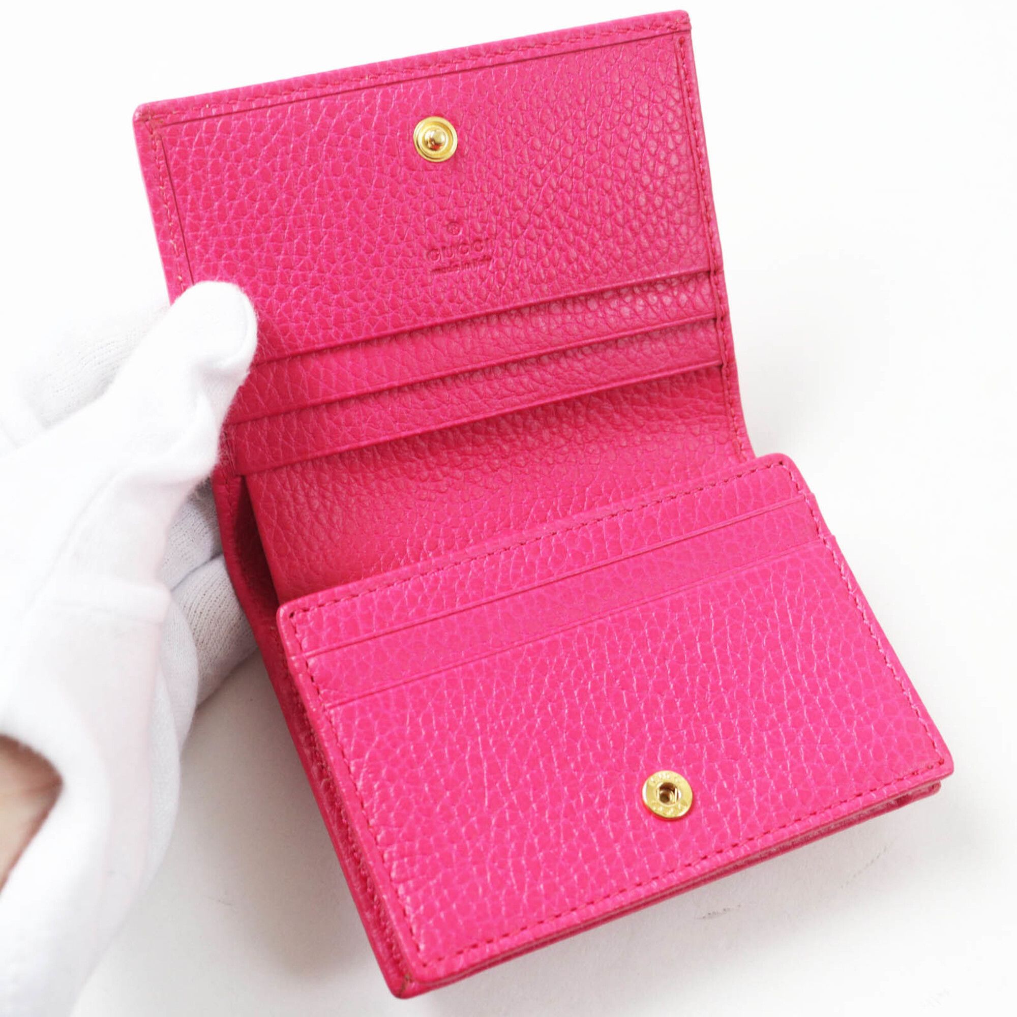 Leather Wallet (Bi-Fold) (Pre-Owned) - Gucci - Modalova