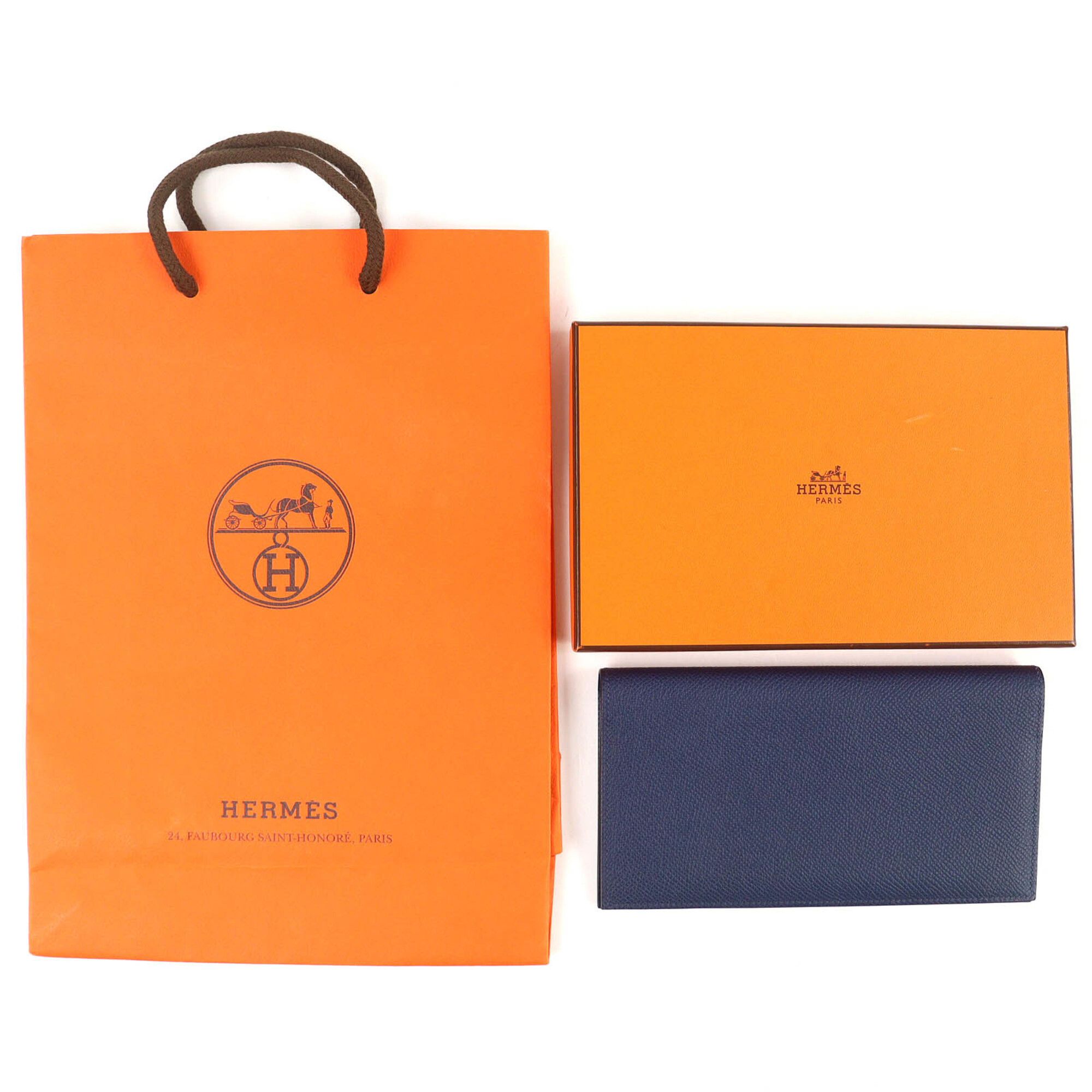 Mc2 Epsom Leather Wallet (Bi-Fold) (Pre-Owned) - Hermes - Modalova