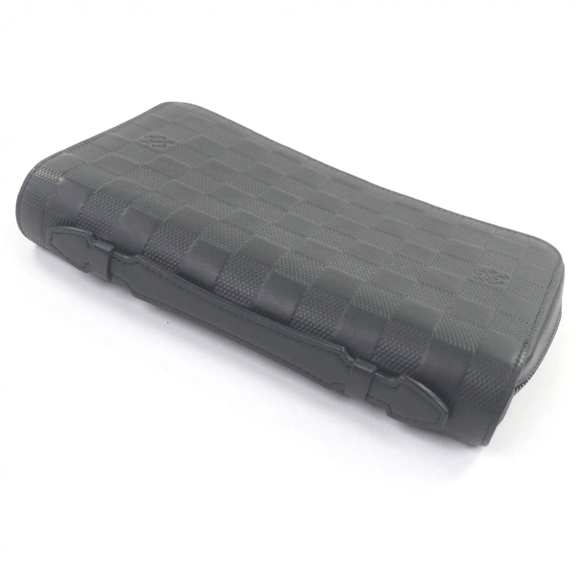 Damier Infini Leather Long Wallet (Bi-Fold) (Pre-Owned) - Louis Vuitton - Modalova