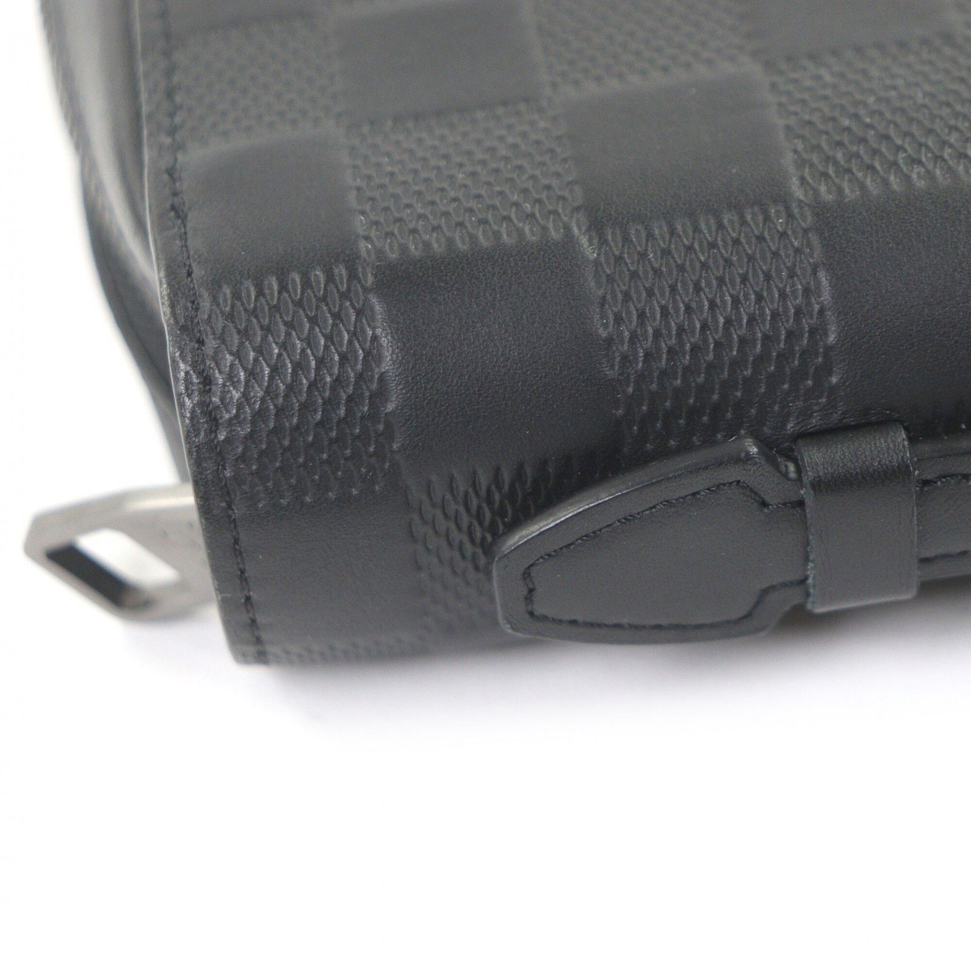 Damier Infini Leather Long Wallet (Bi-Fold) (Pre-Owned) - Louis Vuitton - Modalova