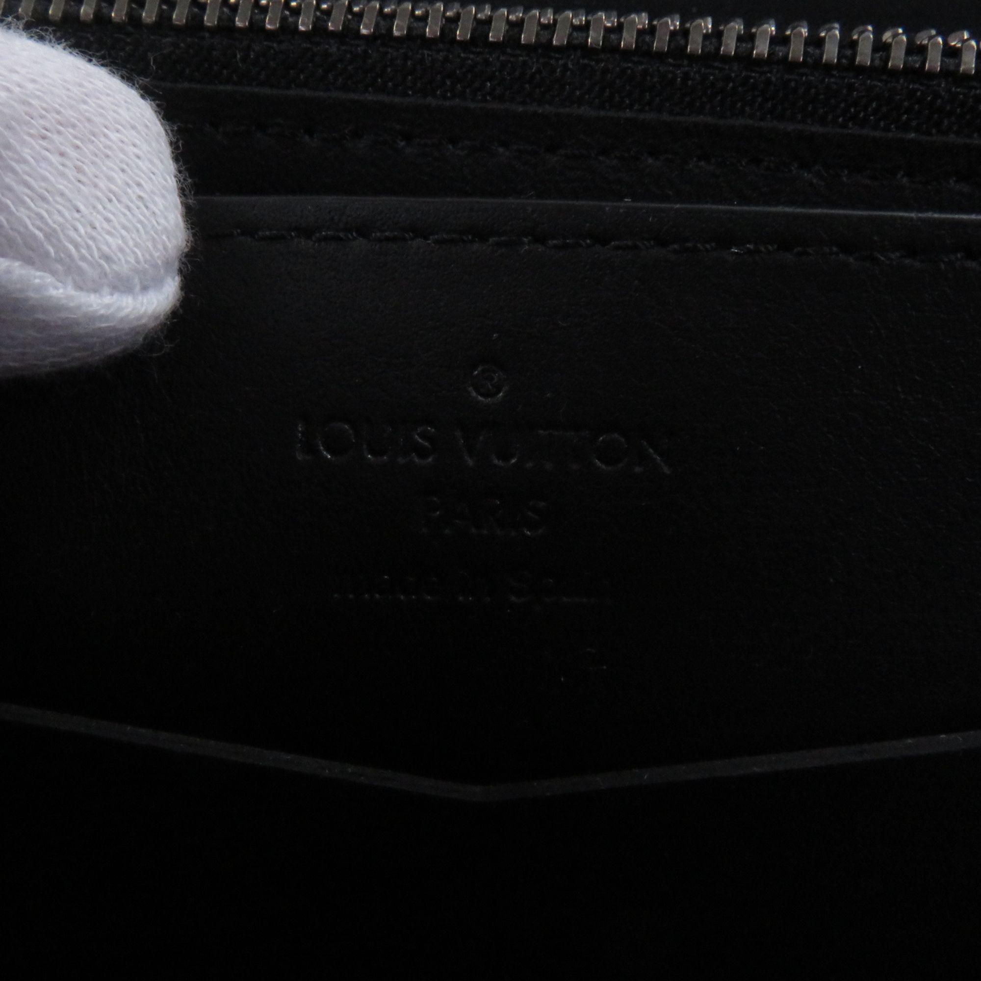 Damier Infini Leather Long Wallet (Bi-Fold) (Pre-Owned) - Louis Vuitton - Modalova