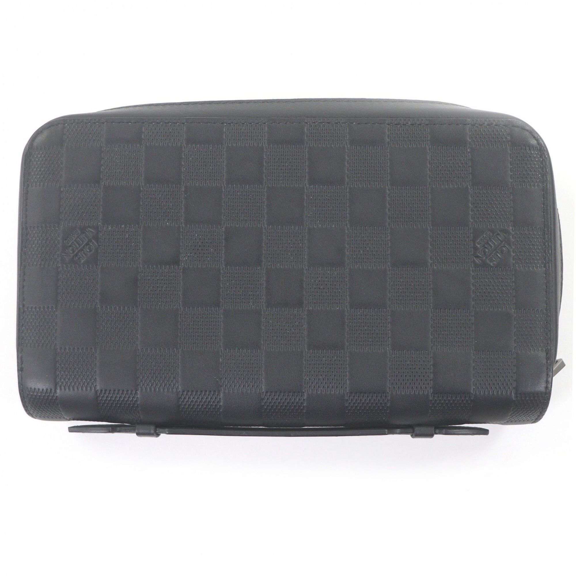 Damier Infini Leather Long Wallet (Bi-Fold) (Pre-Owned) - Louis Vuitton - Modalova