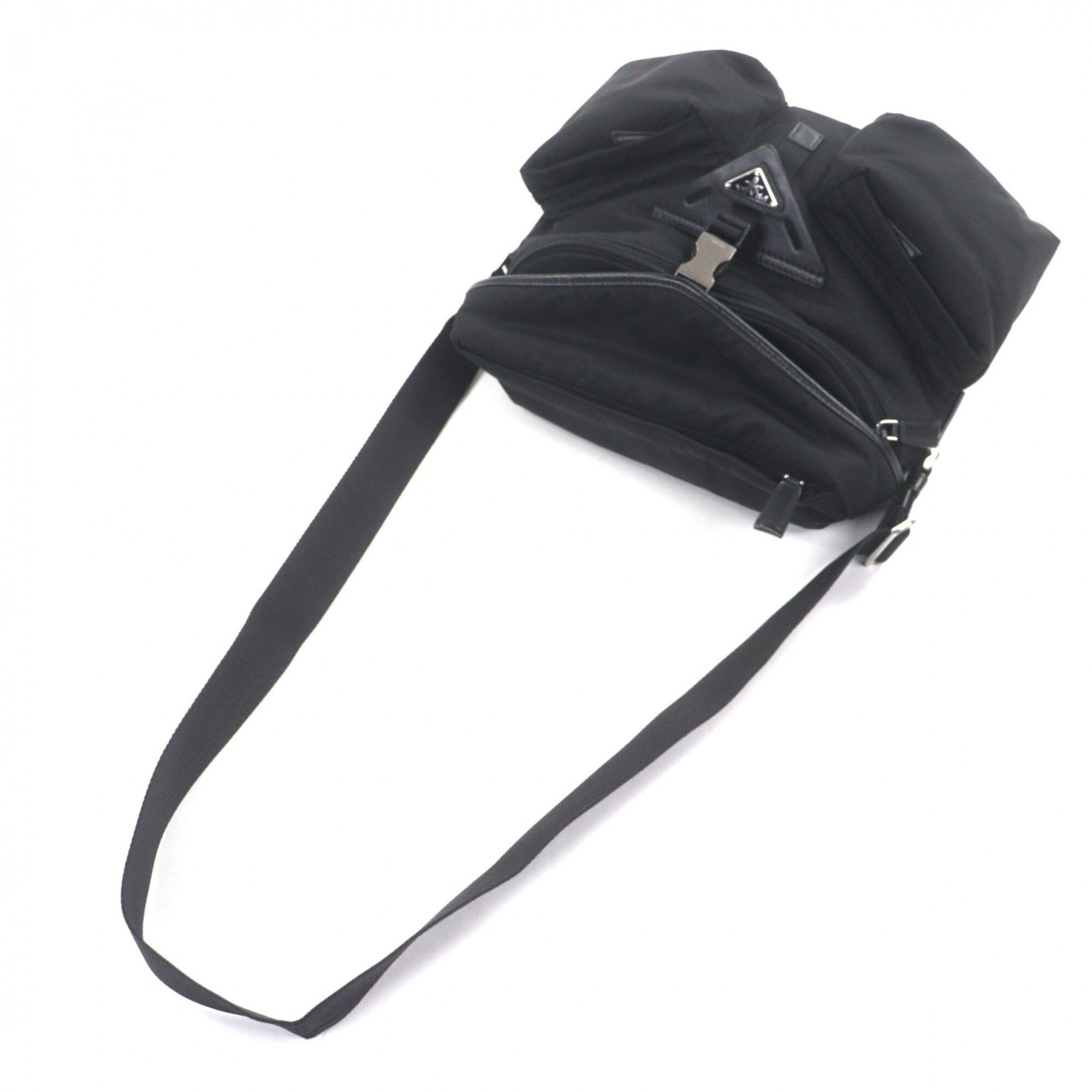 Nylon Leather Shoulder Bag (Pre-Owned) - Prada - Modalova