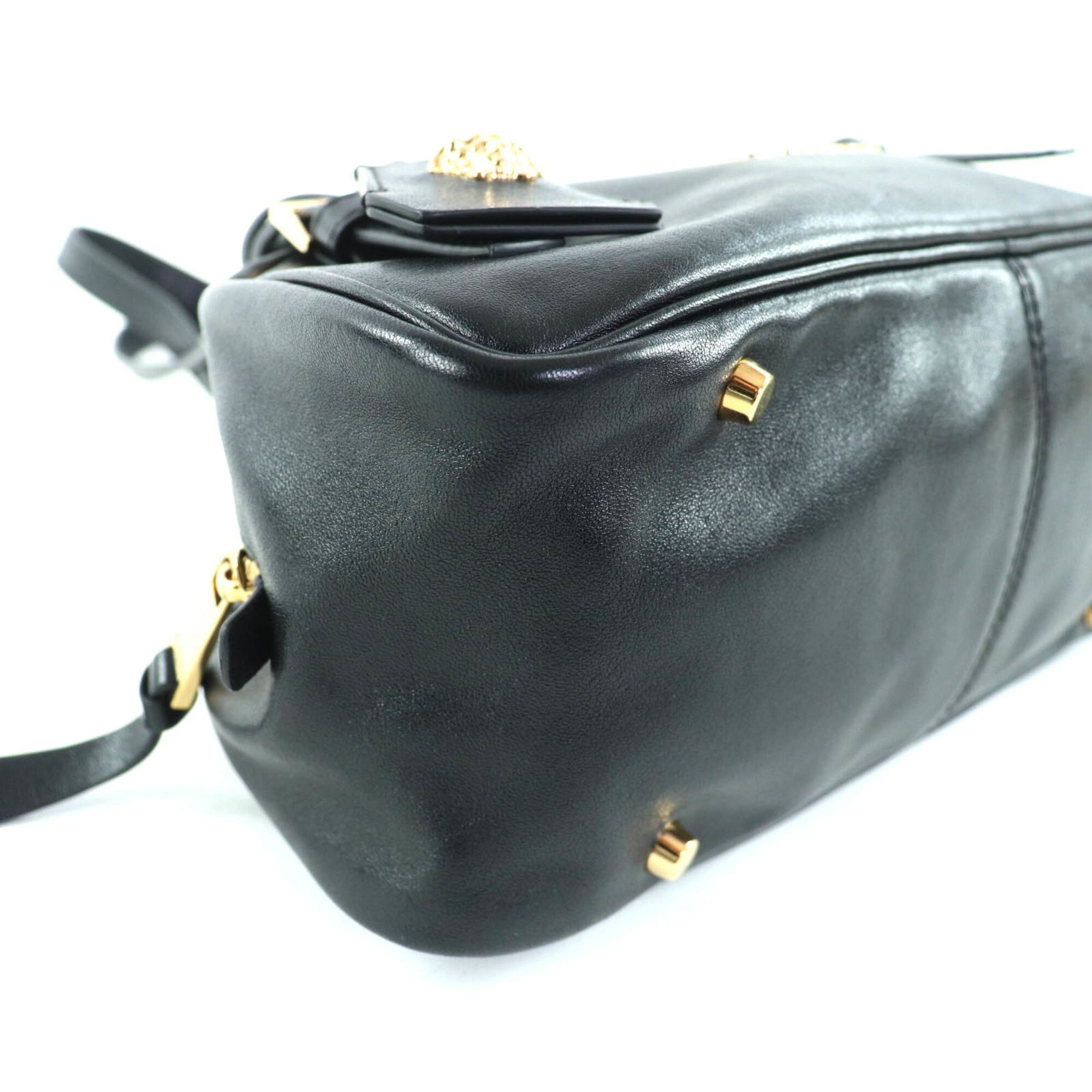 Leather Handbag (Pre-Owned) - Versace - Modalova