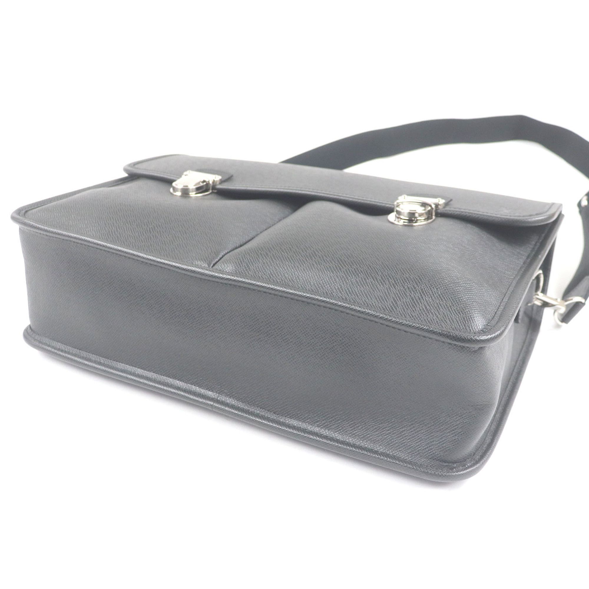 Taiga Leather Briefcase Shoulder Bag (Pre-Owned) - Louis Vuitton - Modalova