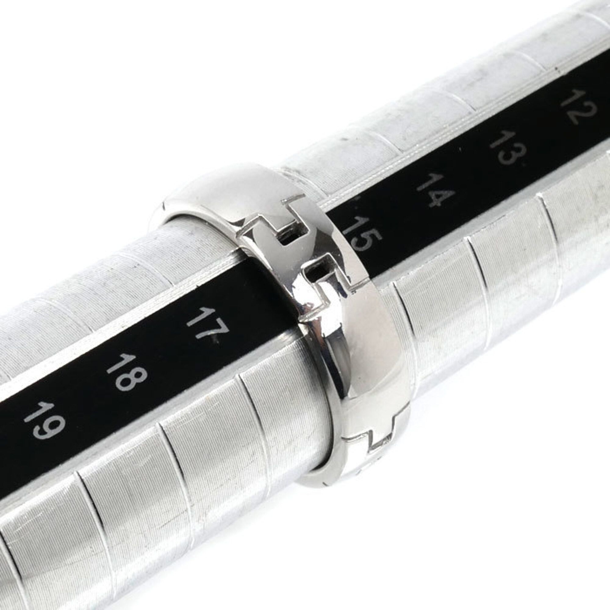 White Gold (18K) Band Ring (Pre-Owned) - Hermes - Modalova