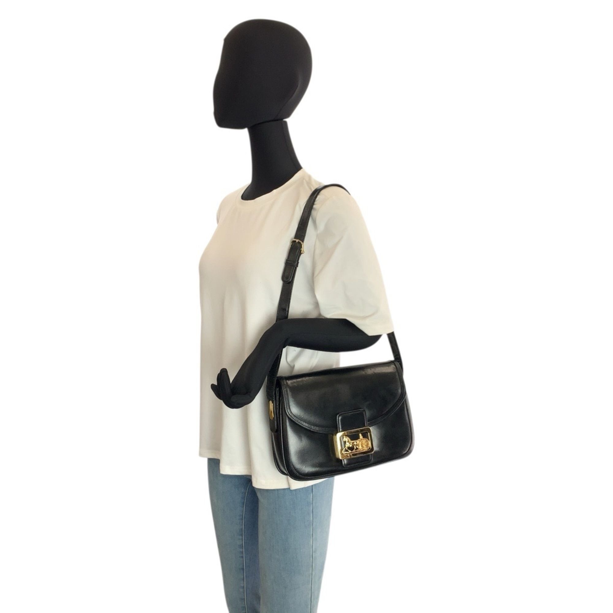 Leather Shoulder Bag (Pre-Owned) - Celine - Modalova