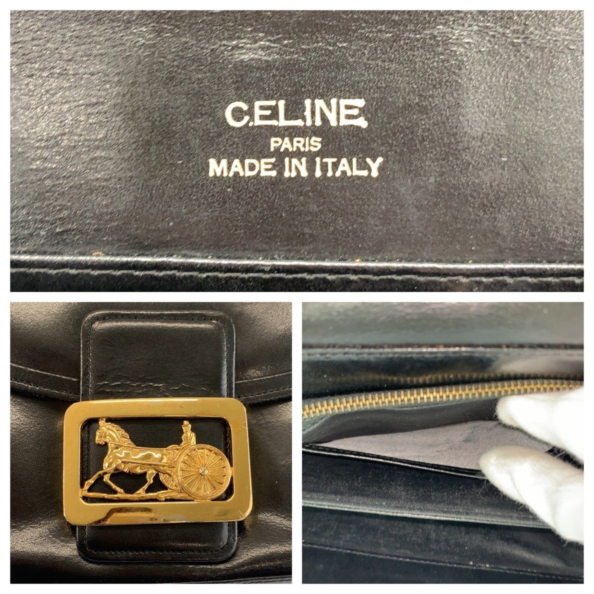 Leather Shoulder Bag (Pre-Owned) - Celine - Modalova