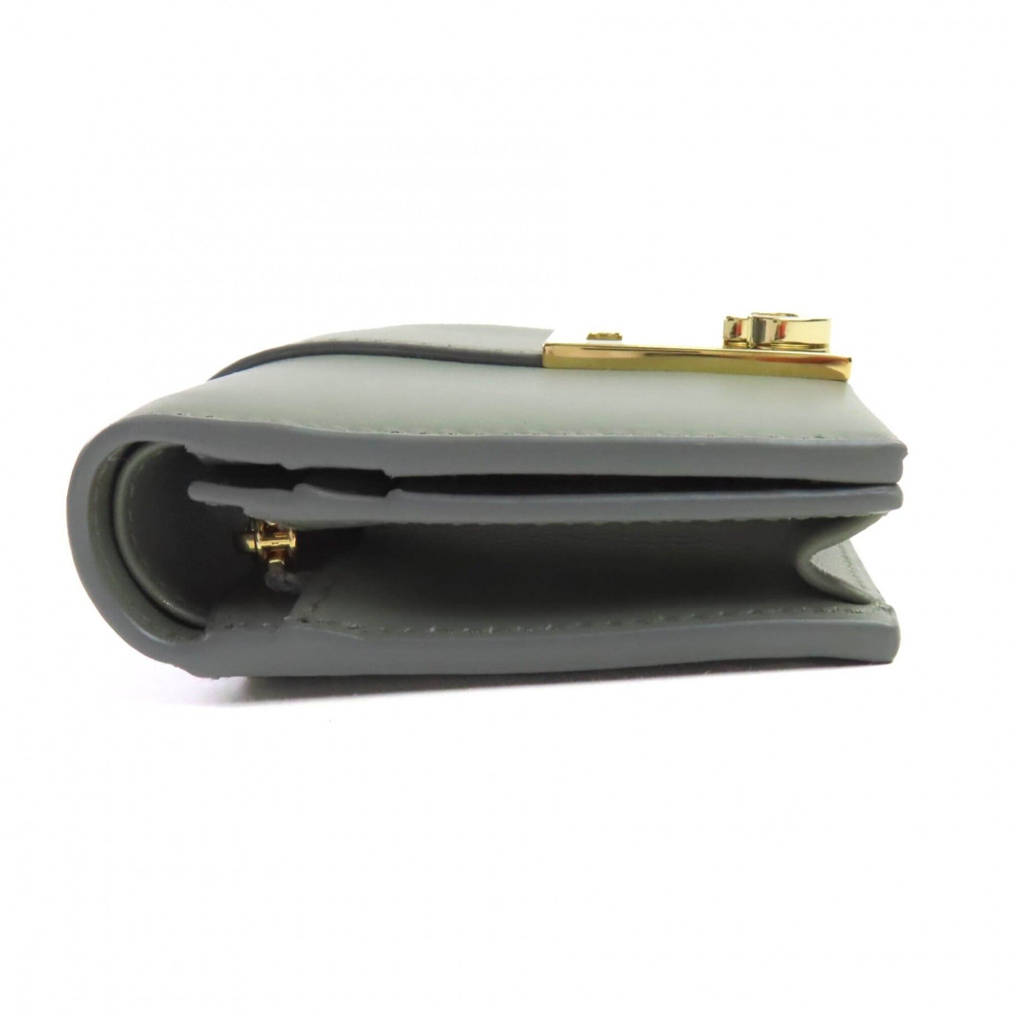 Gancini Leather Wallet (Bi-Fold) (Pre-Owned) - Salvatore Ferragamo - Modalova