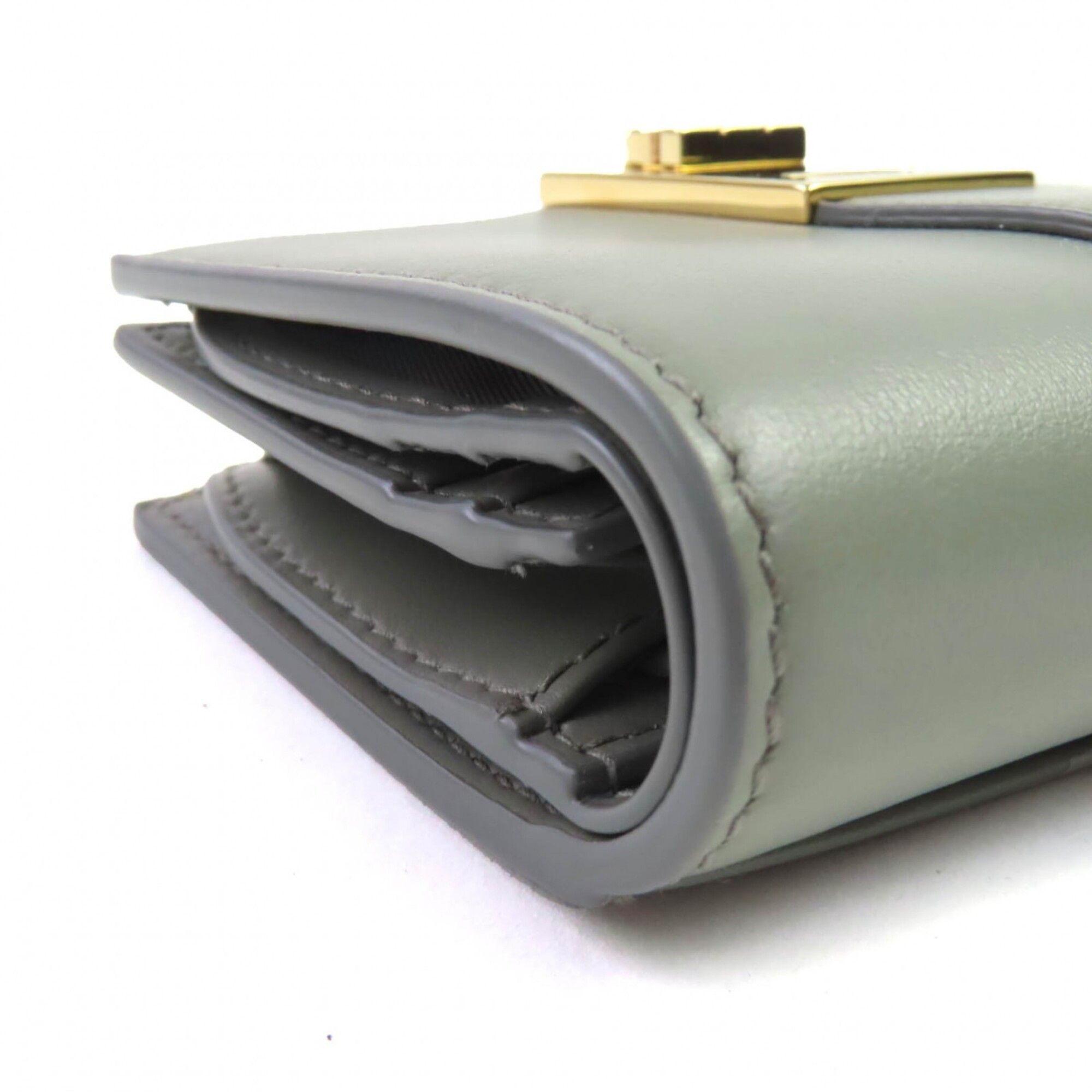 Gancini Leather Wallet (Bi-Fold) (Pre-Owned) - Salvatore Ferragamo - Modalova