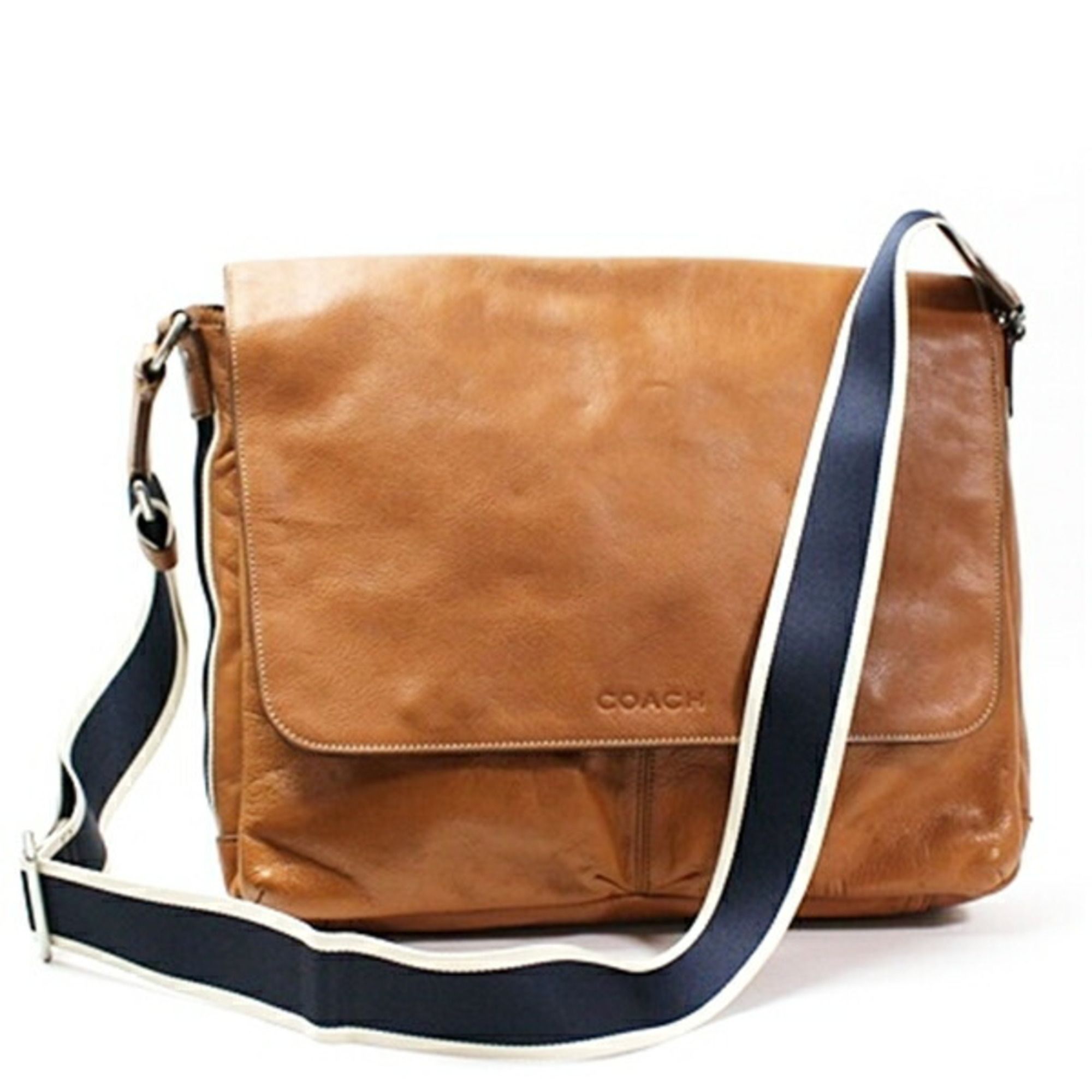 Dark Leather Shoulder Bag (Pre-Owned) - Coach - Modalova