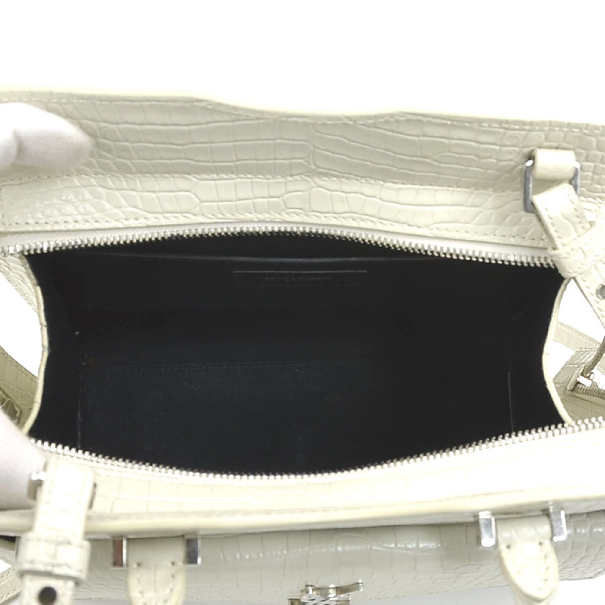 Leather Handbag Pouch Shoulder Bag (Pre-Owned) - Saint Laurent - Modalova