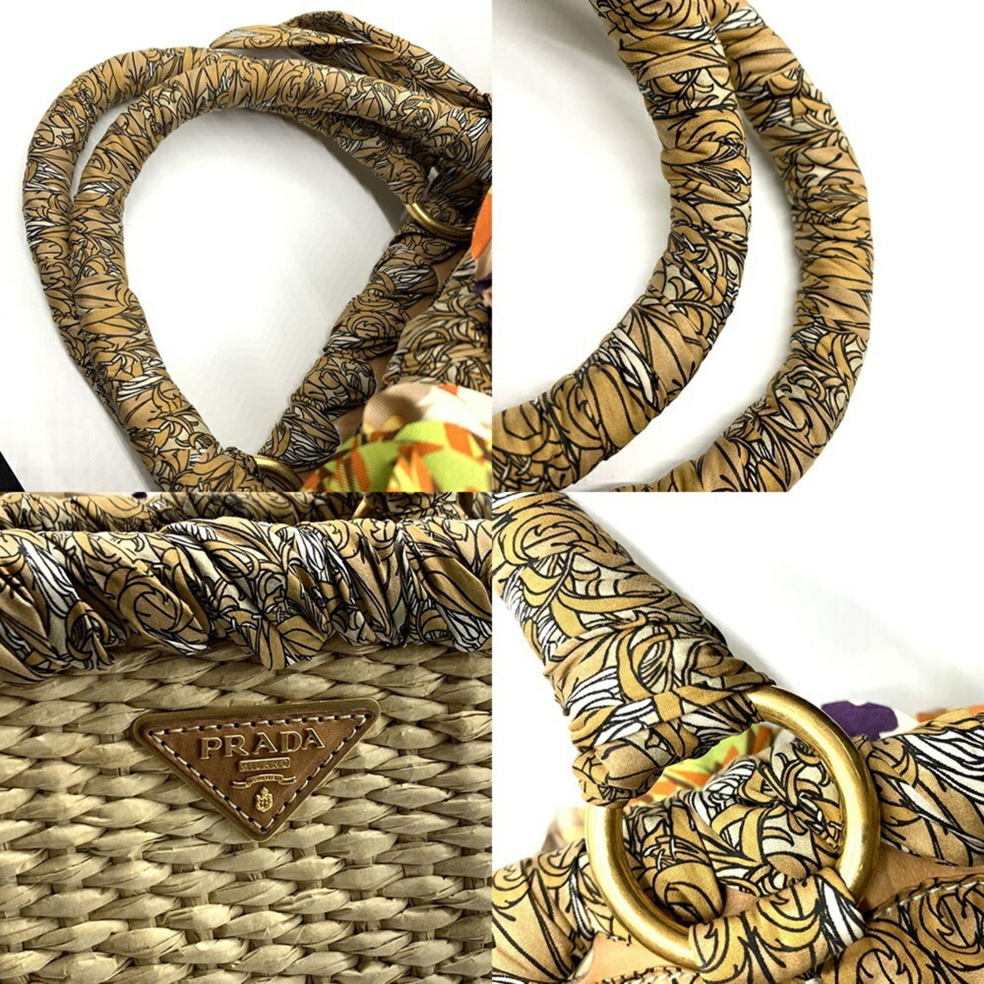 Prada Raffia Handbag (Pre-Owned) - Prada - Modalova