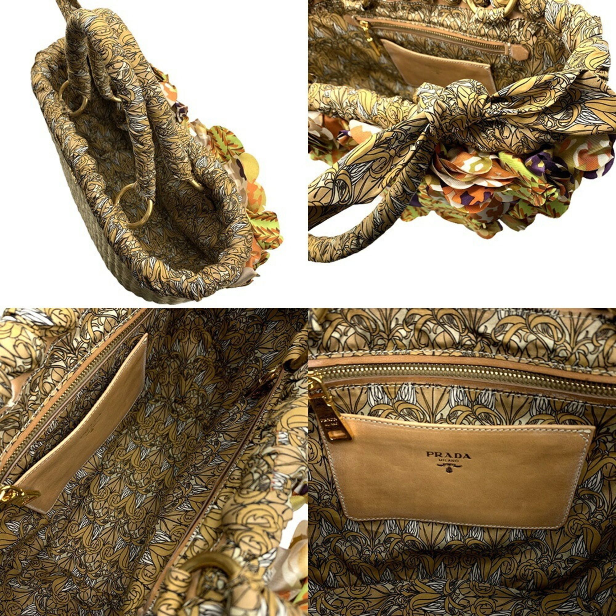Prada Raffia Handbag (Pre-Owned) - Prada - Modalova