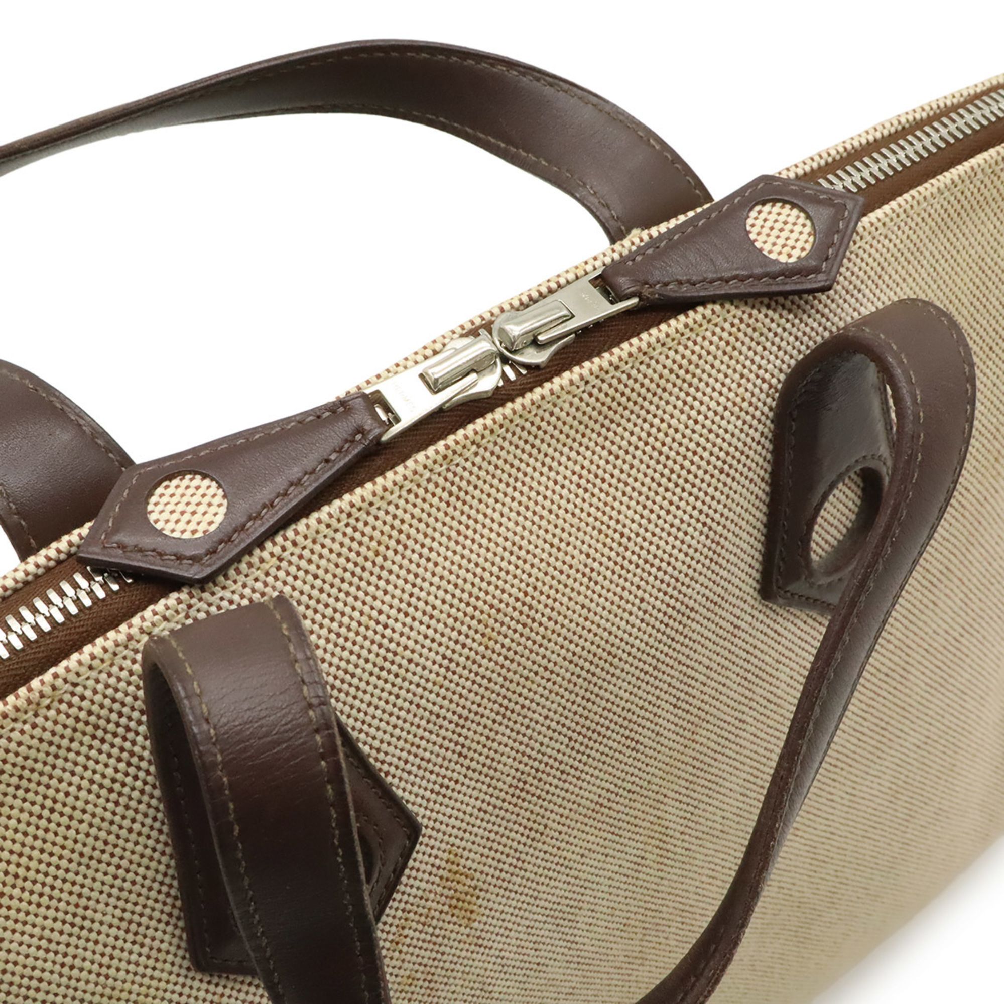 Canvas Leather Handbag Tote Bag (Pre-Owned) - Hermes - Modalova