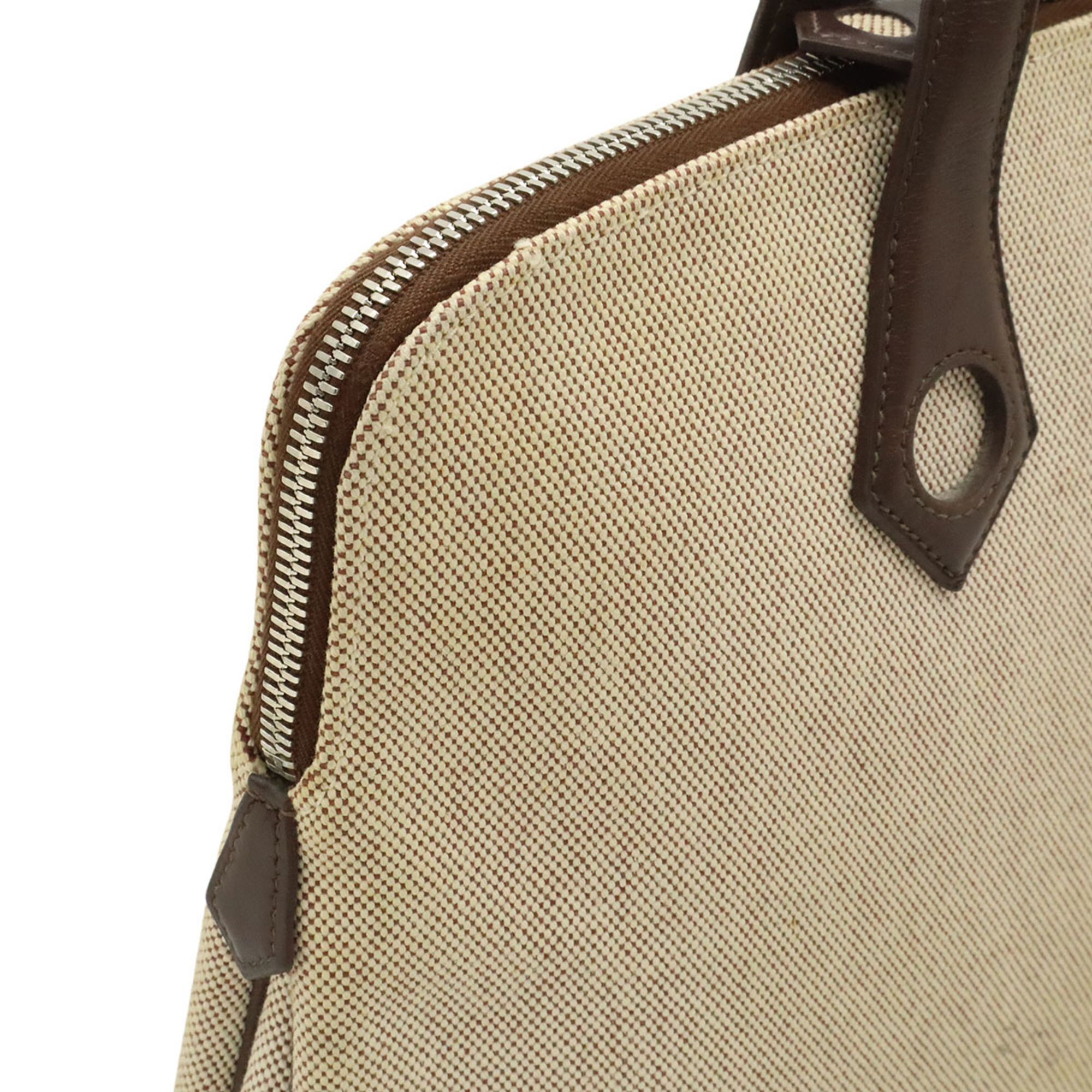 Canvas Leather Handbag Tote Bag (Pre-Owned) - Hermes - Modalova