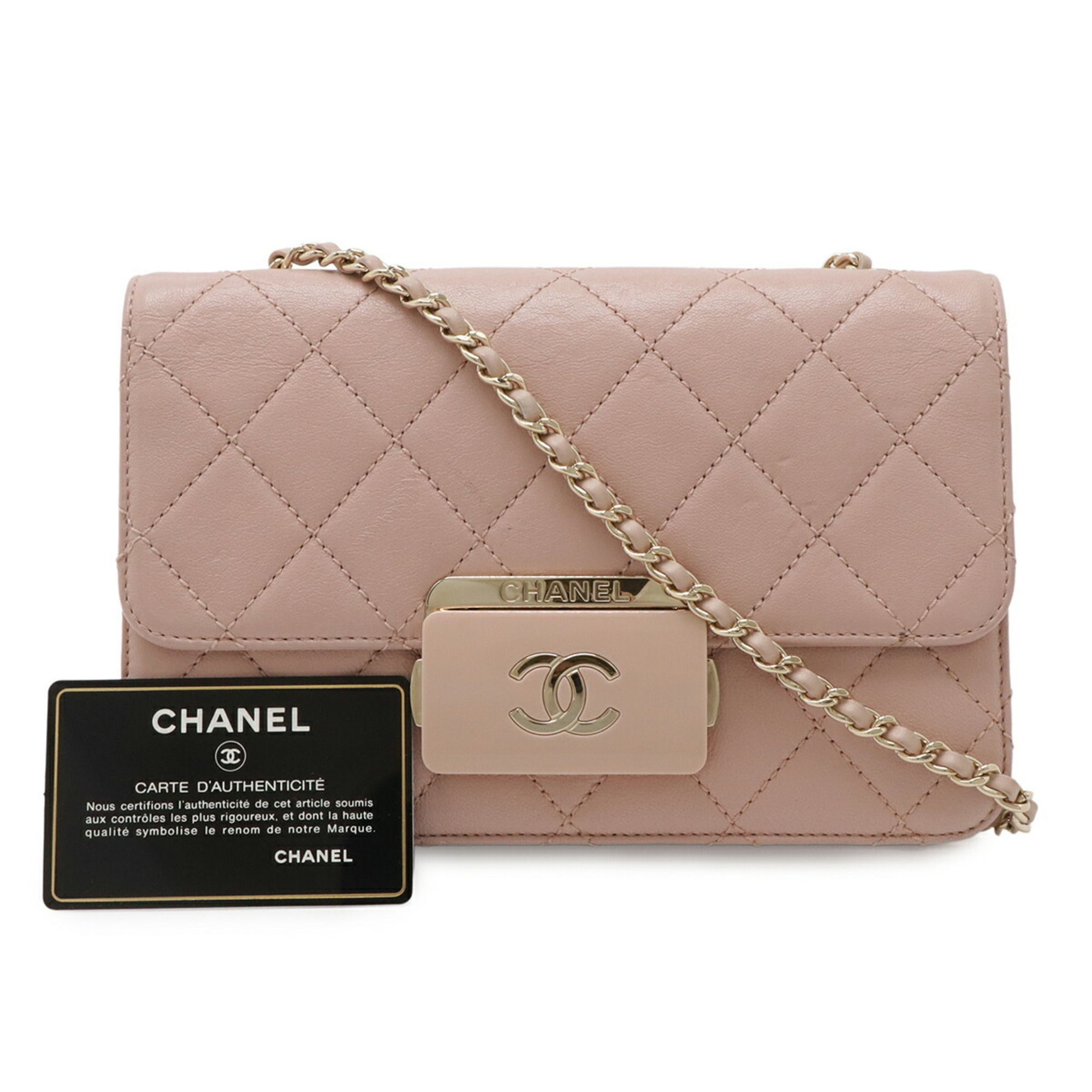 Matelasse Leather Shoulder Bag (Pre-Owned) - Chanel - Modalova