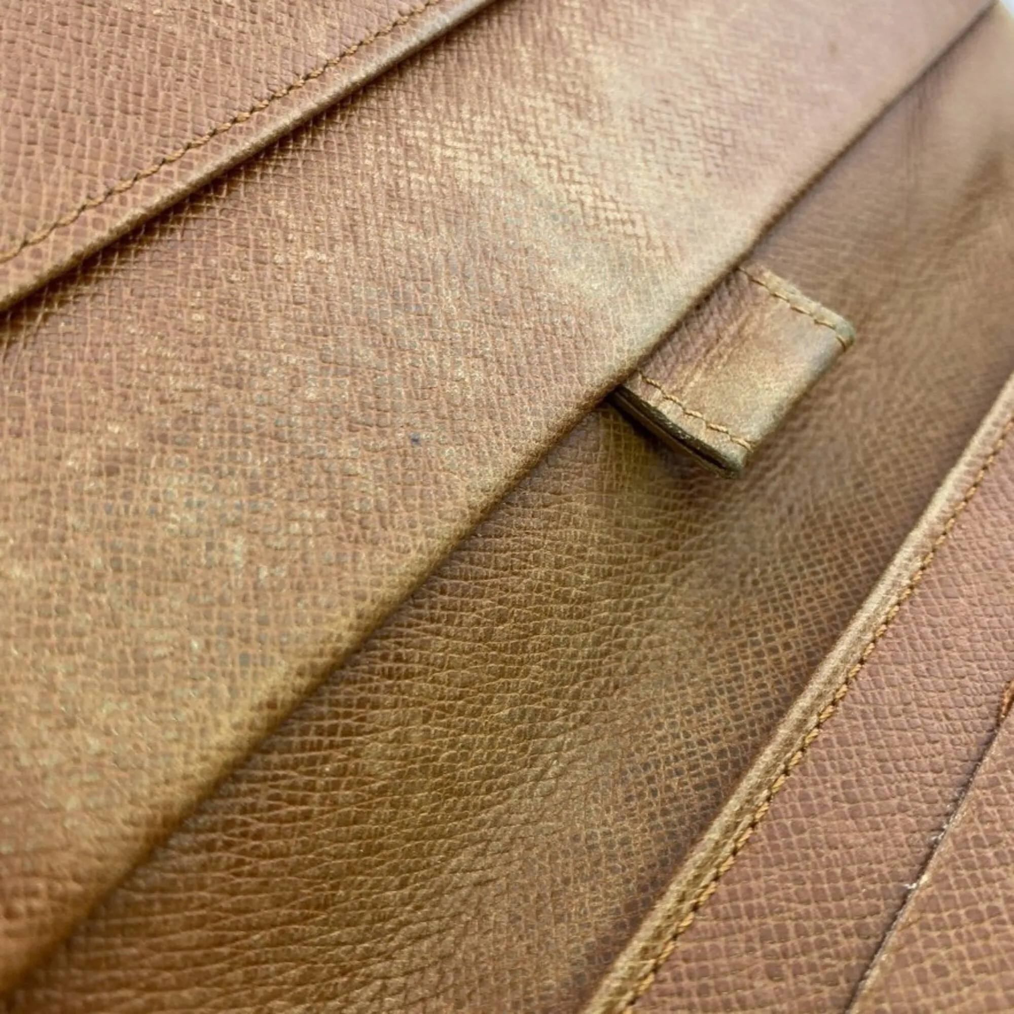 Monogram Leather Wallet (Tri-Fold) (Pre-Owned) - Louis Vuitton - Modalova