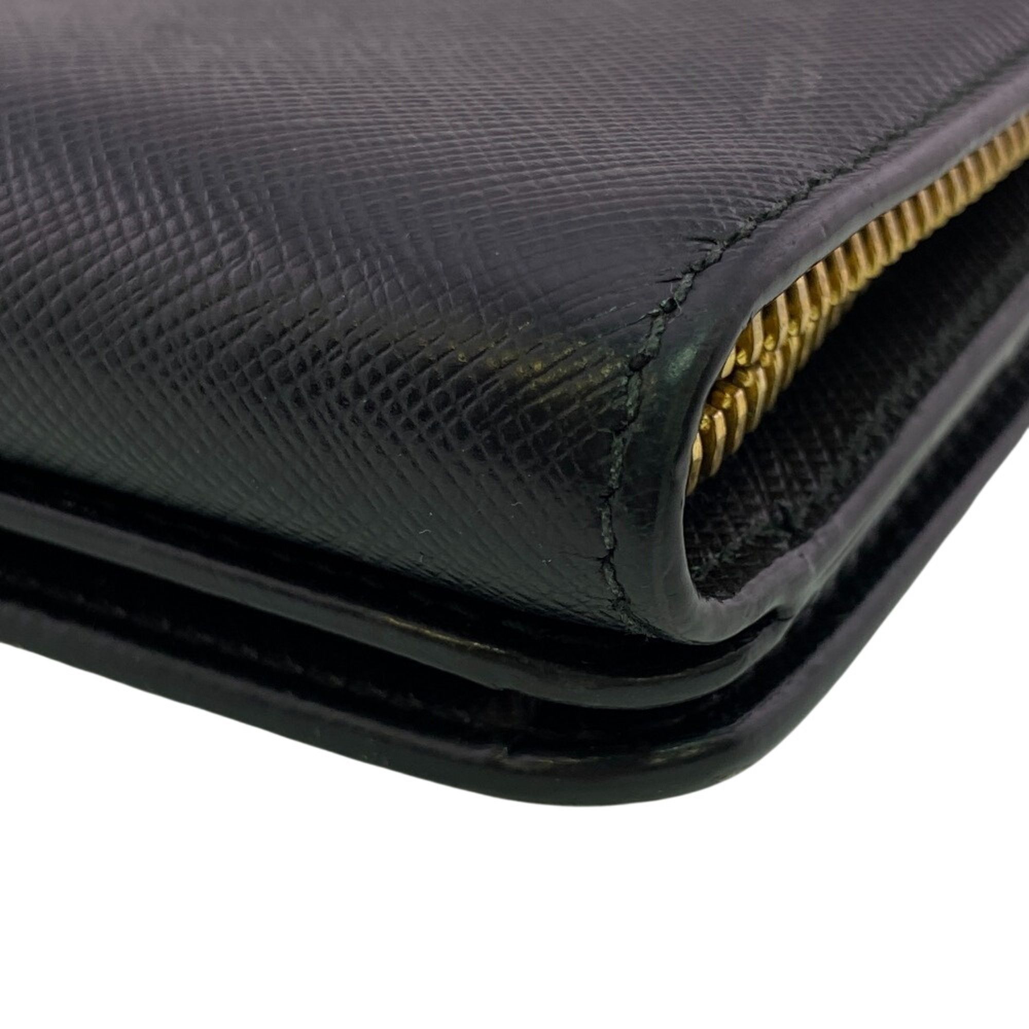 Leather Chain/Shoulder Wallet (Pre-Owned) - Prada - Modalova