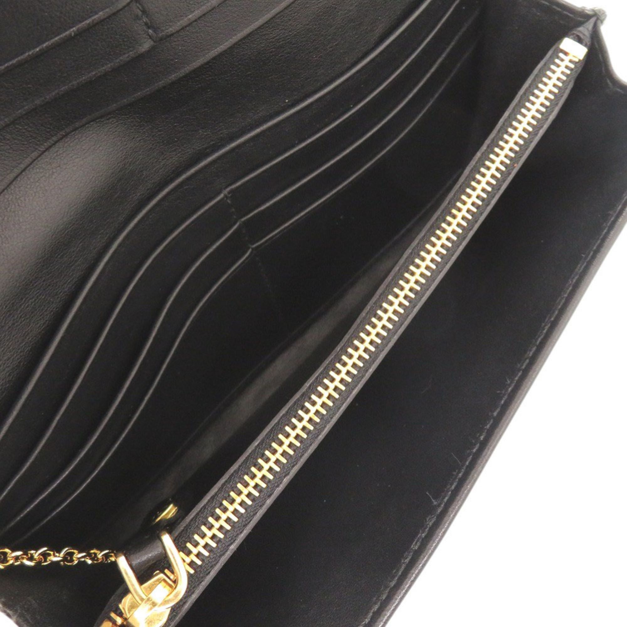 Nylon Leather Long Wallet (Bi-Fold) (Pre-Owned) - Prada - Modalova