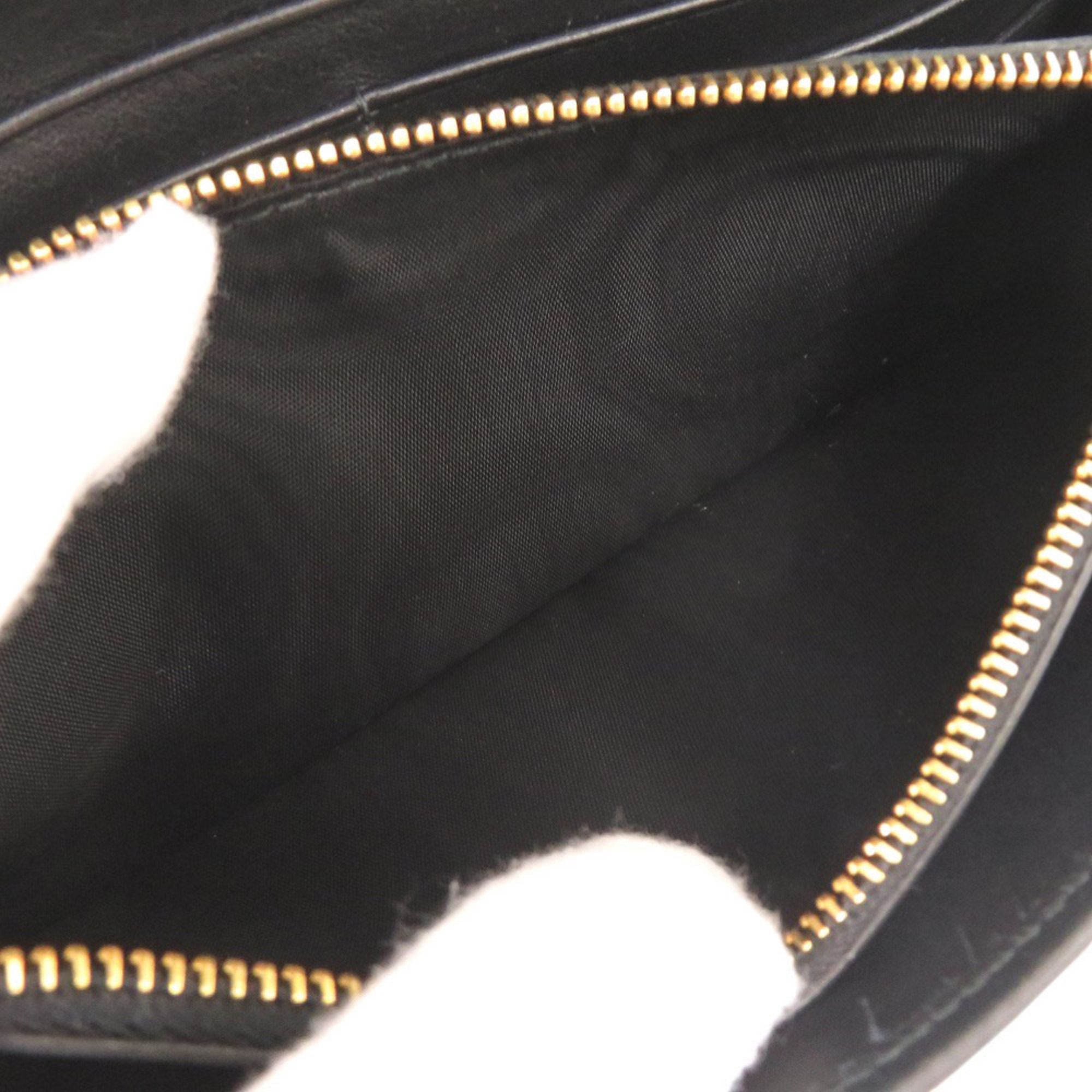 Nylon Leather Long Wallet (Bi-Fold) (Pre-Owned) - Prada - Modalova