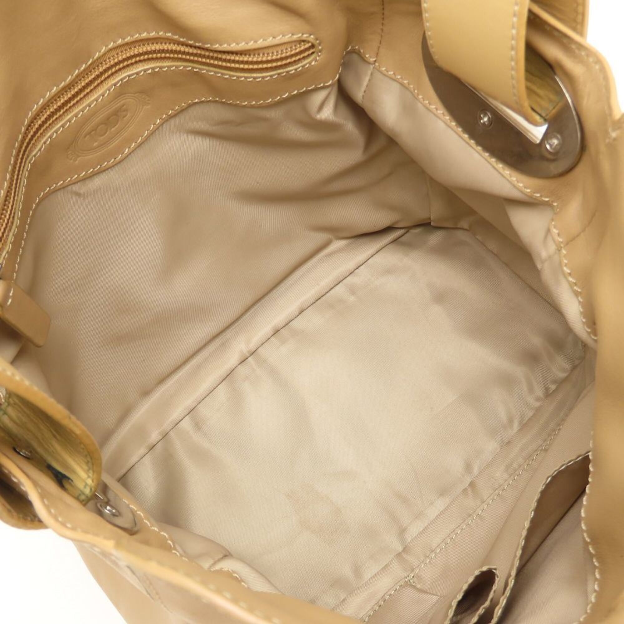 Leather Handbag (Pre-Owned) - Tod's - Modalova