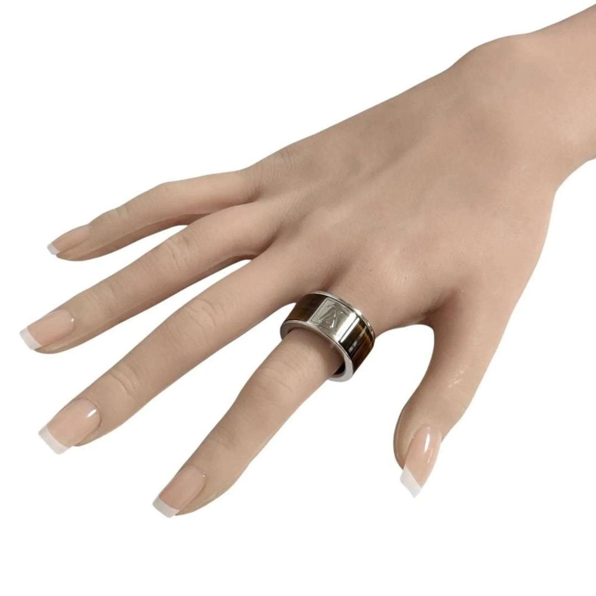 Metal Band Ring (Pre-Owned) - Louis Vuitton - Modalova