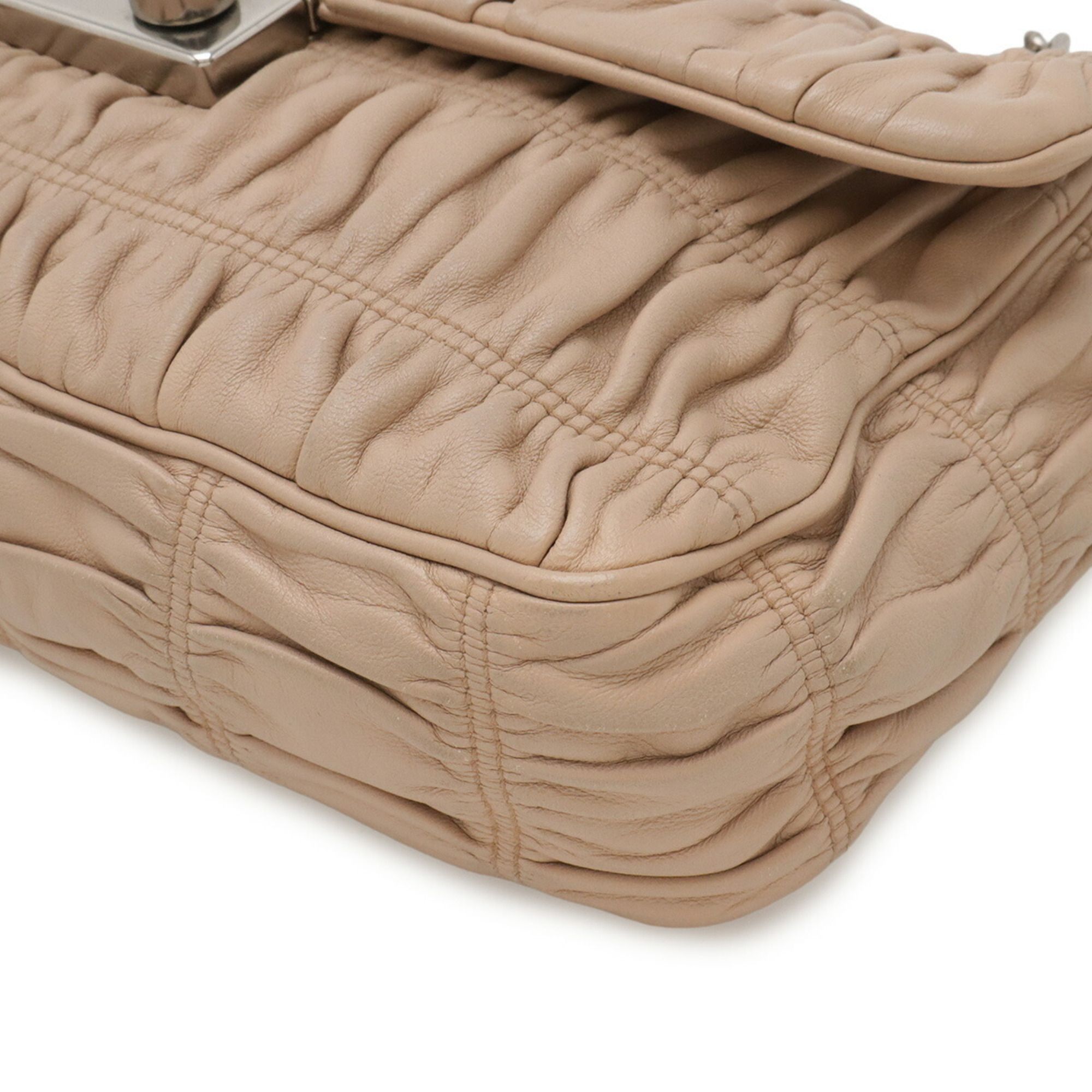 Nappa Leather Shoulder Bag (Pre-Owned) - Prada - Modalova