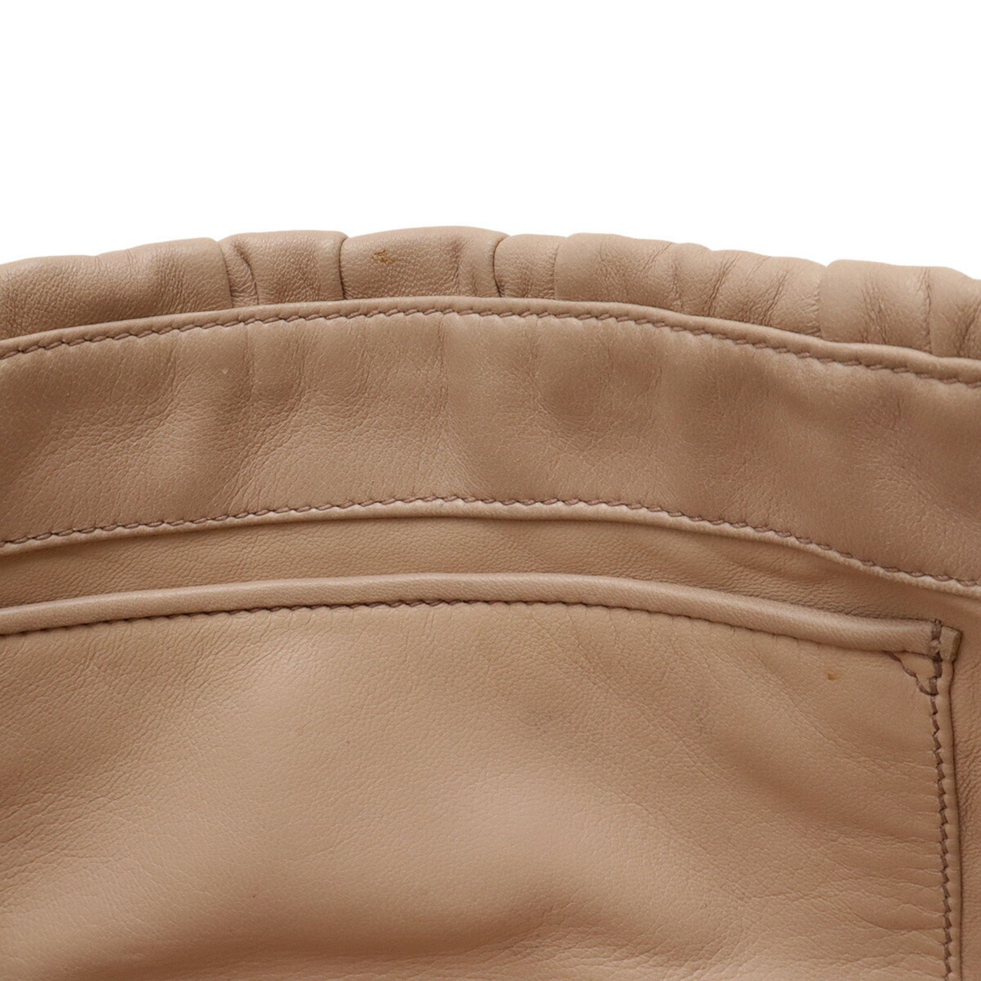 Nappa Leather Shoulder Bag (Pre-Owned) - Prada - Modalova