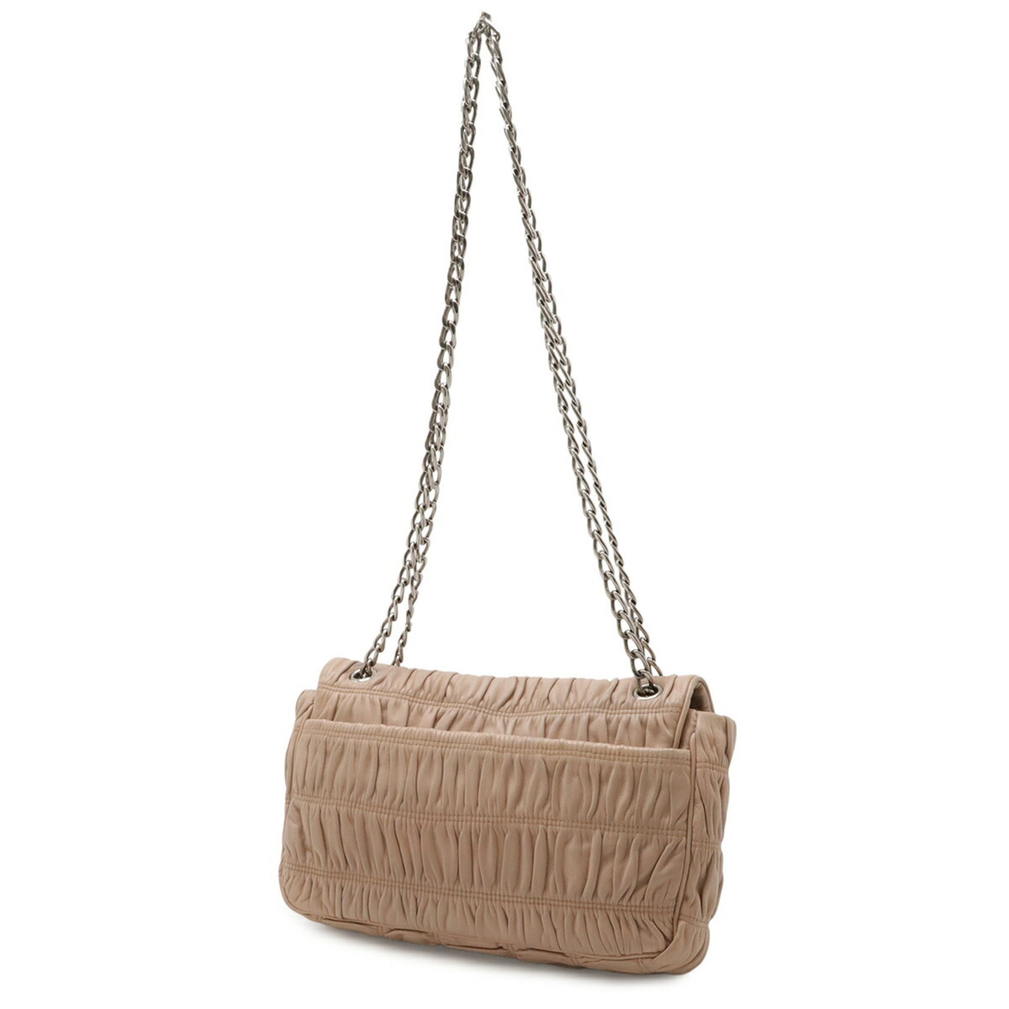Nappa Leather Shoulder Bag (Pre-Owned) - Prada - Modalova