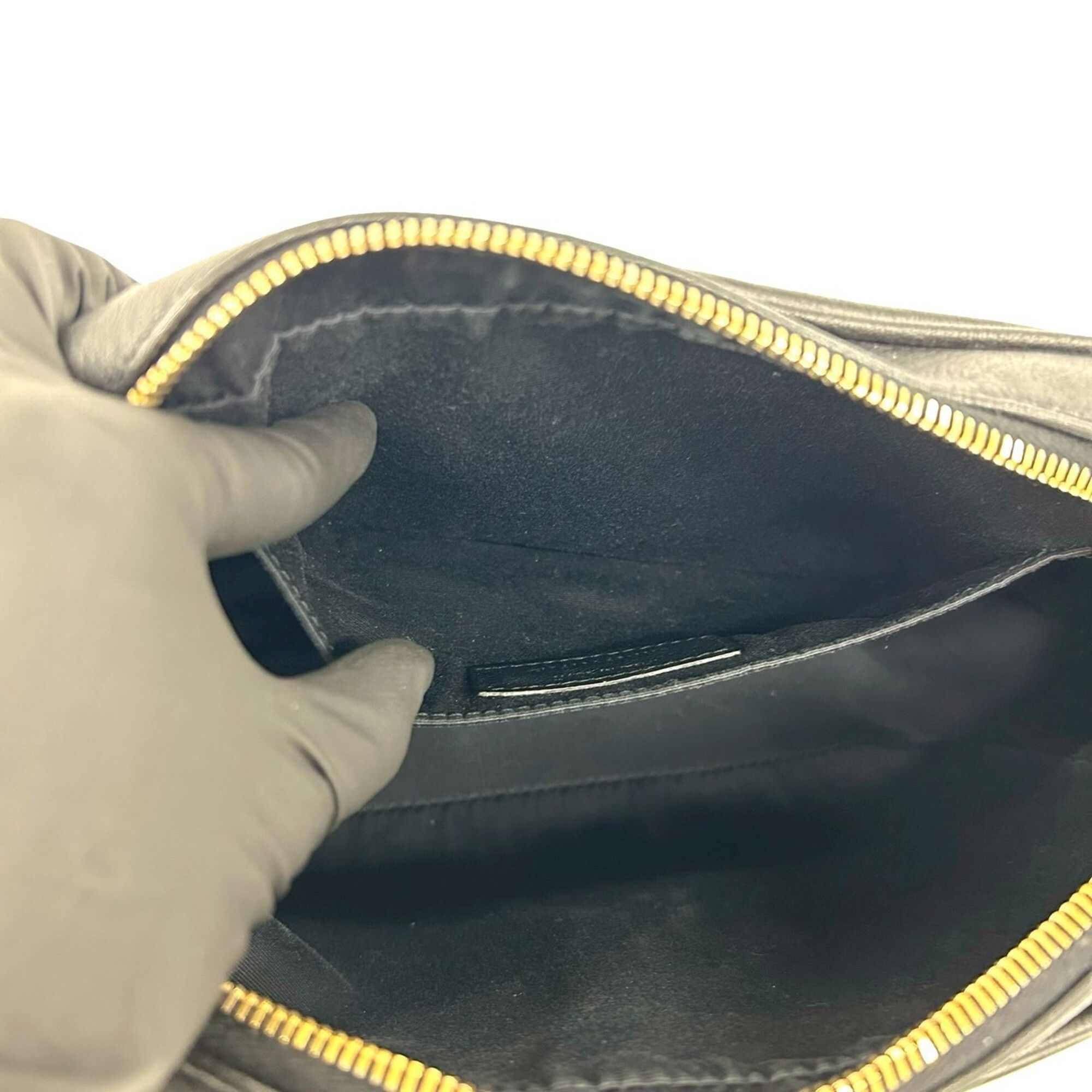 Leather Pochette Shoulder Bag (Pre-Owned) - Saint Laurent - Modalova