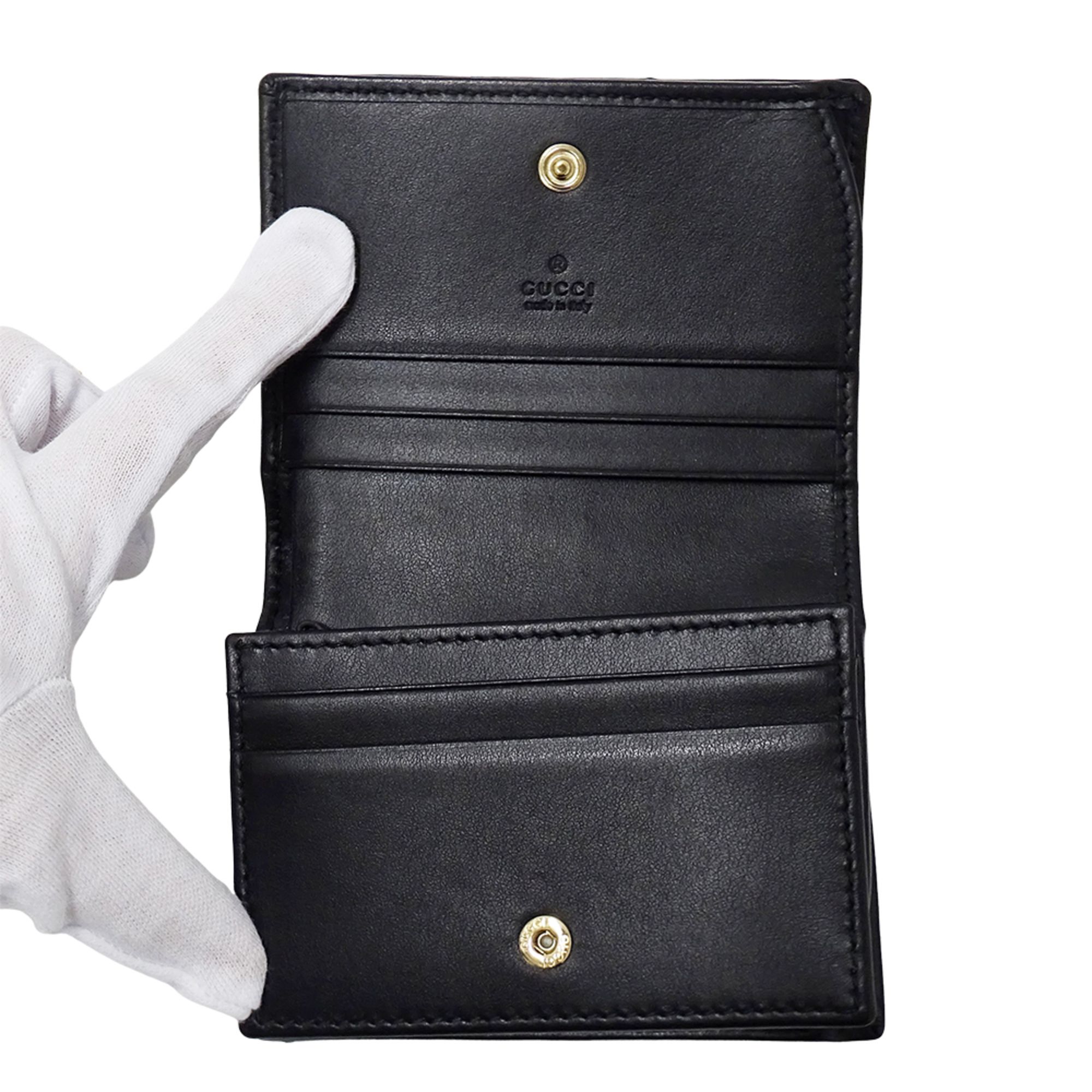 Leather Wallet (Bi-Fold) (Pre-Owned) - Gucci - Modalova