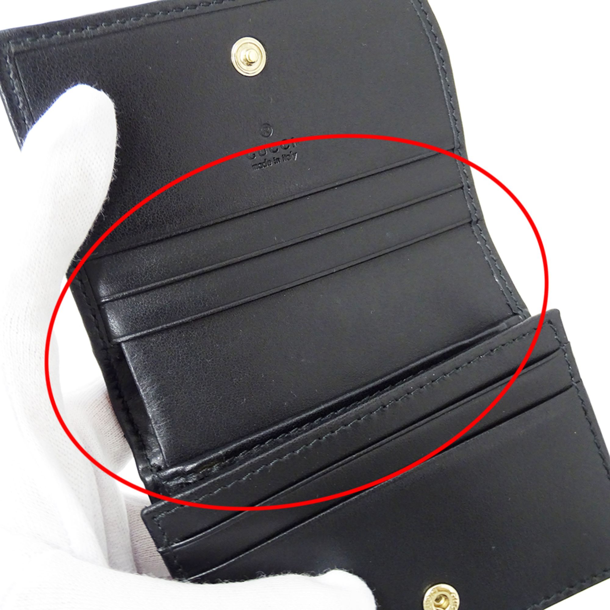Leather Wallet (Bi-Fold) (Pre-Owned) - Gucci - Modalova