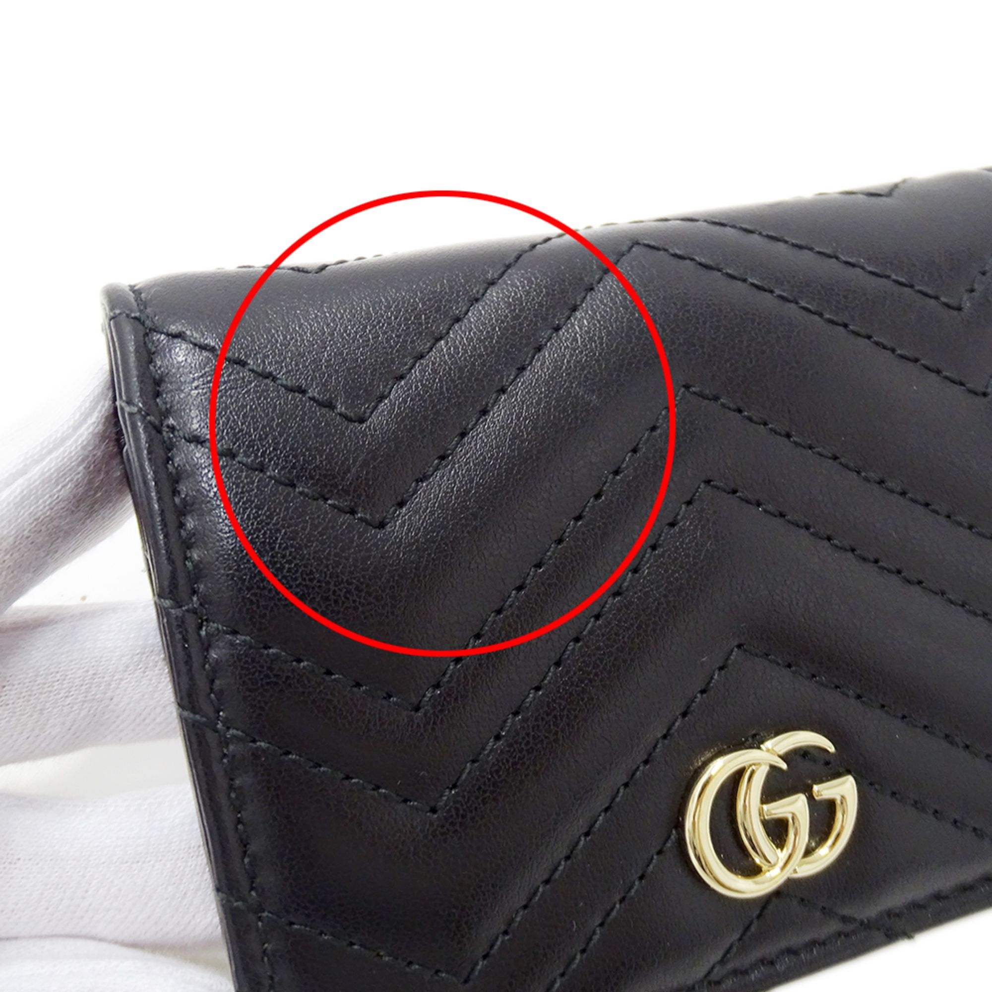 Leather Wallet (Bi-Fold) (Pre-Owned) - Gucci - Modalova
