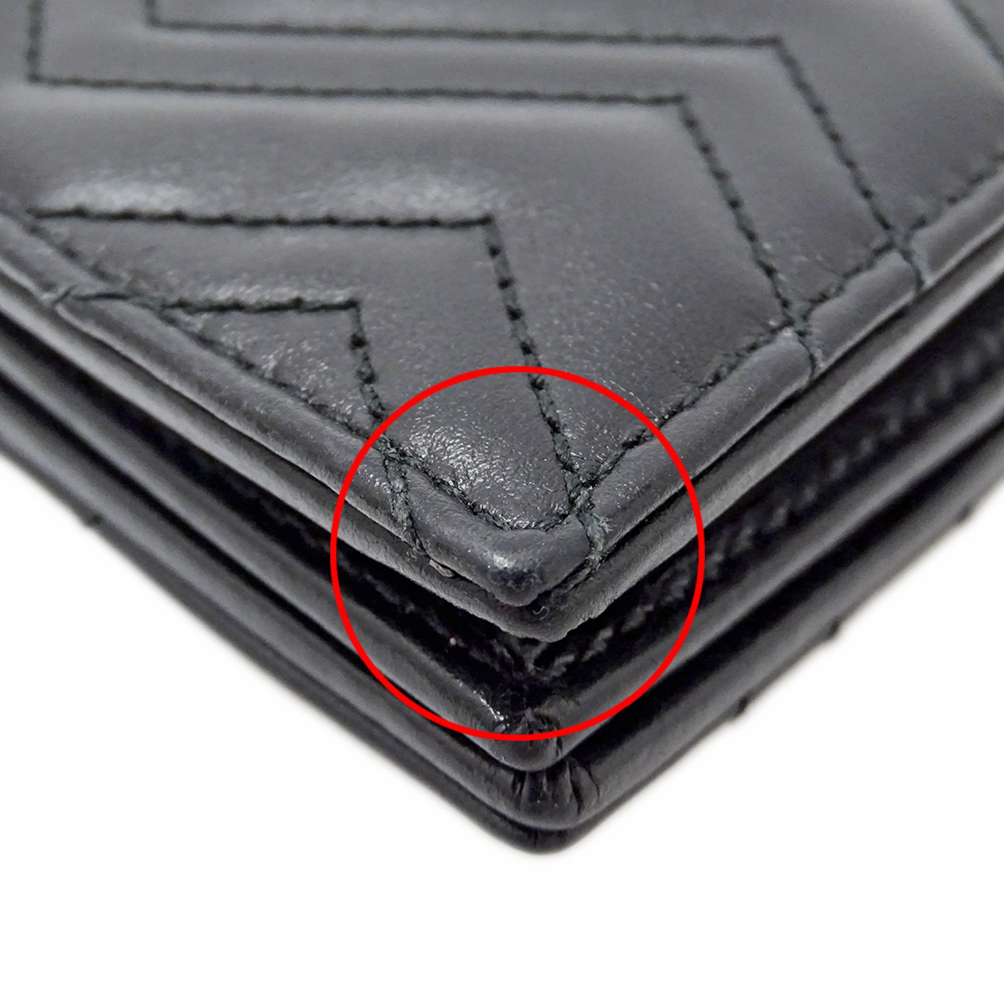Leather Wallet (Bi-Fold) (Pre-Owned) - Gucci - Modalova