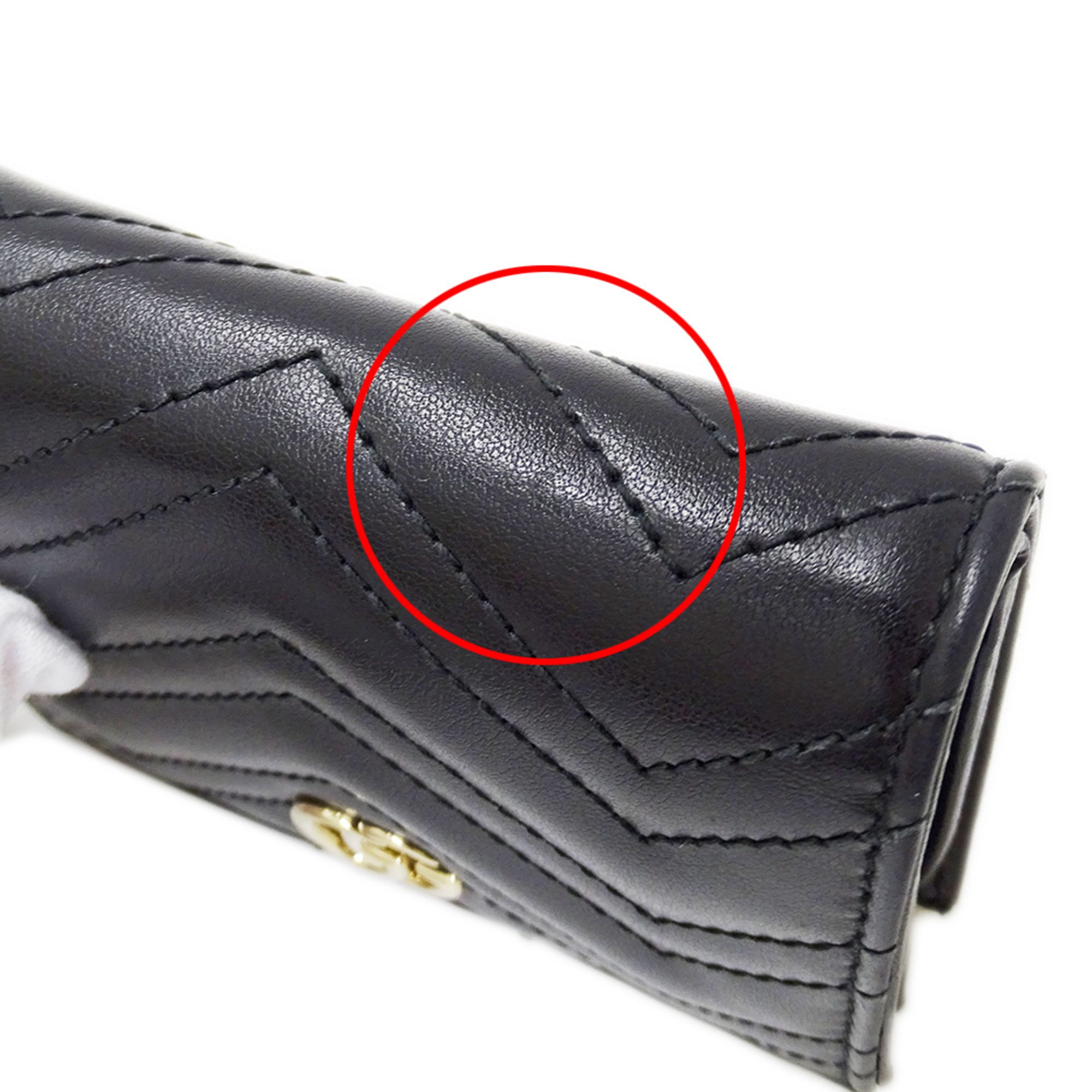Leather Wallet (Bi-Fold) (Pre-Owned) - Gucci - Modalova