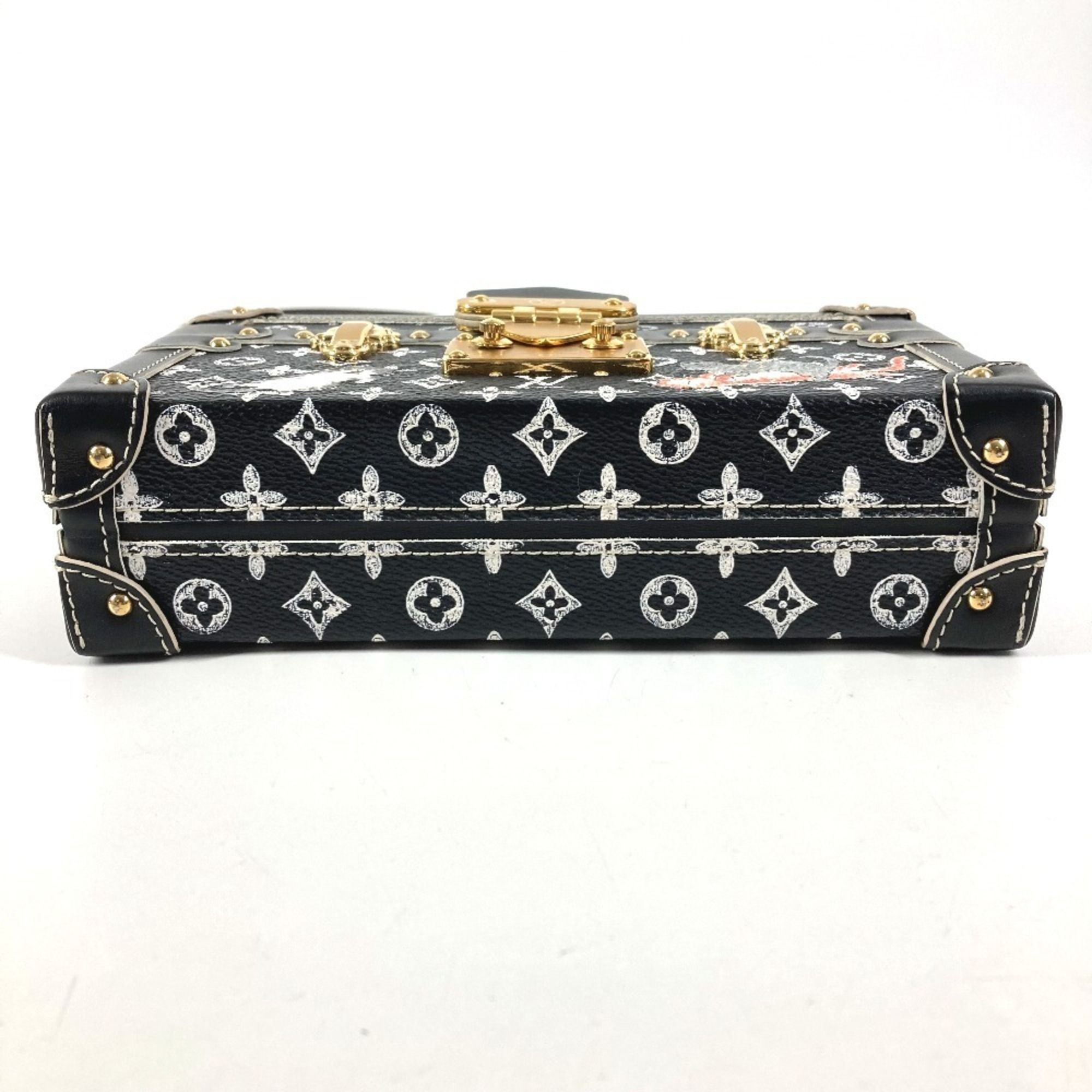 Monogram Leather Clutch Bag Shoulder Bag (Pre-Owned) - Louis Vuitton - Modalova