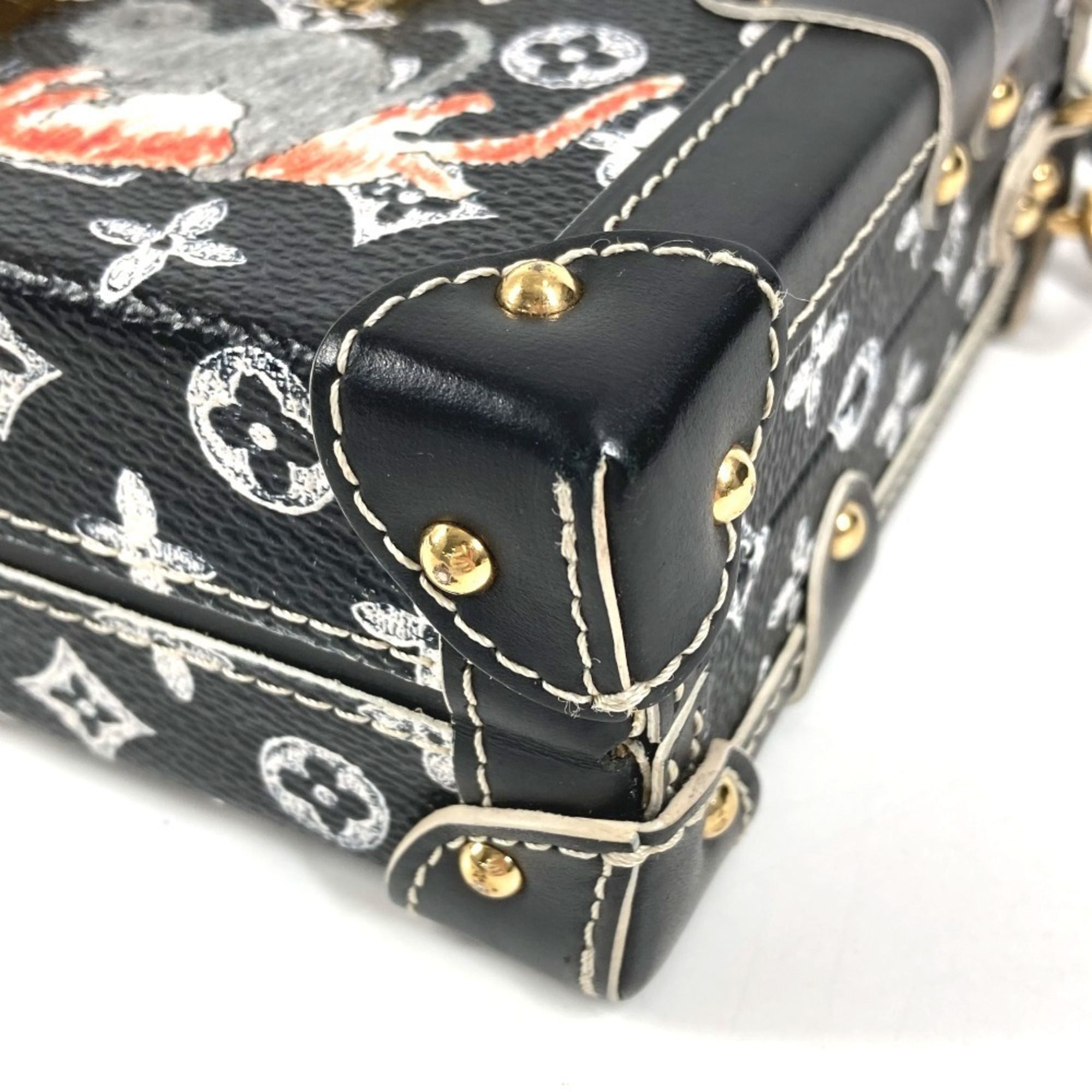 Monogram Leather Clutch Bag Shoulder Bag (Pre-Owned) - Louis Vuitton - Modalova