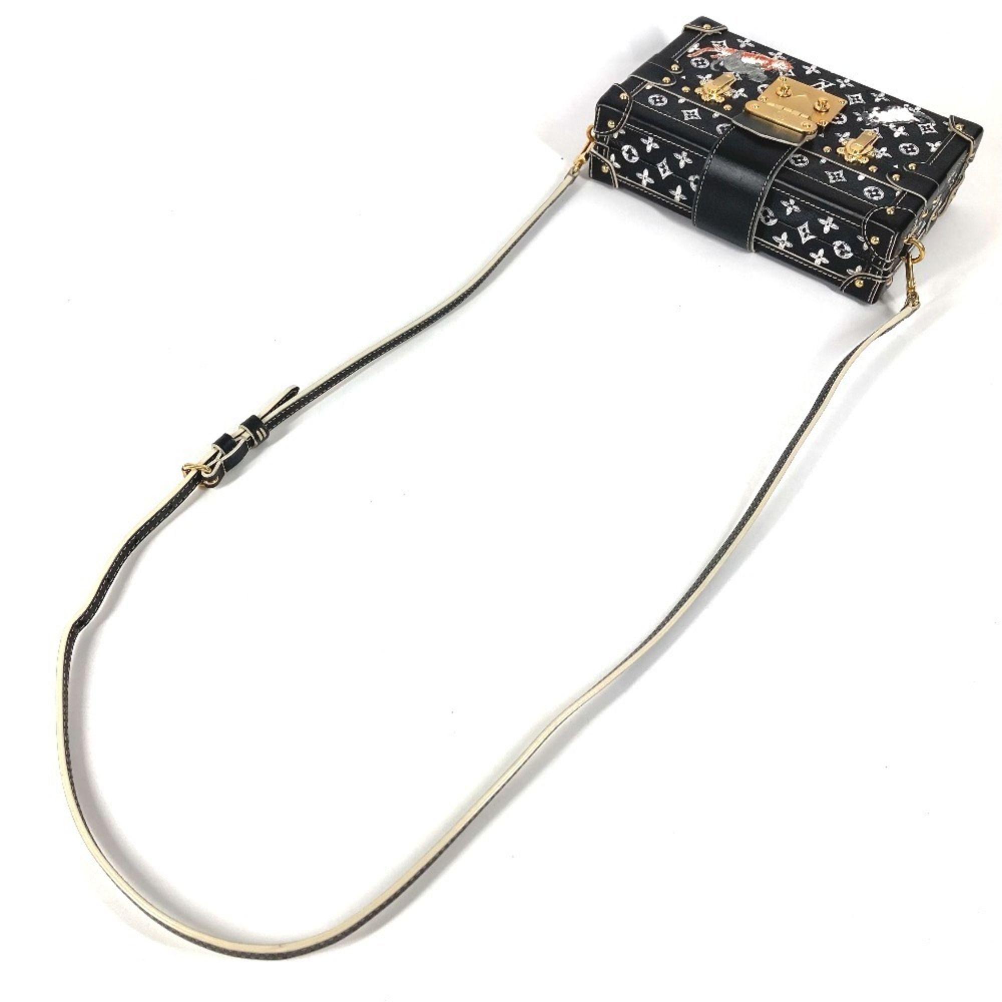 Monogram Leather Clutch Bag Shoulder Bag (Pre-Owned) - Louis Vuitton - Modalova