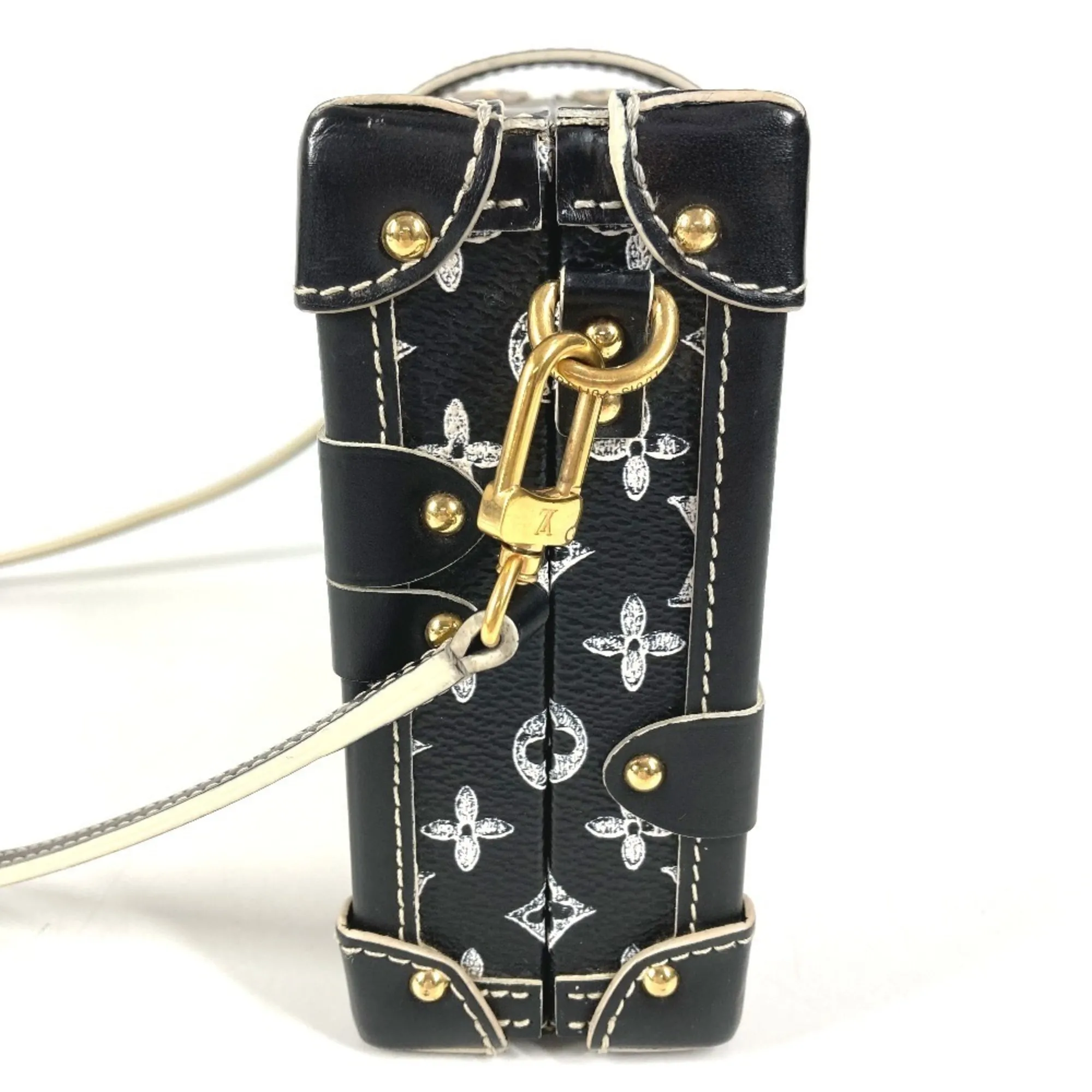 Monogram Leather Clutch Bag Shoulder Bag (Pre-Owned) - Louis Vuitton - Modalova