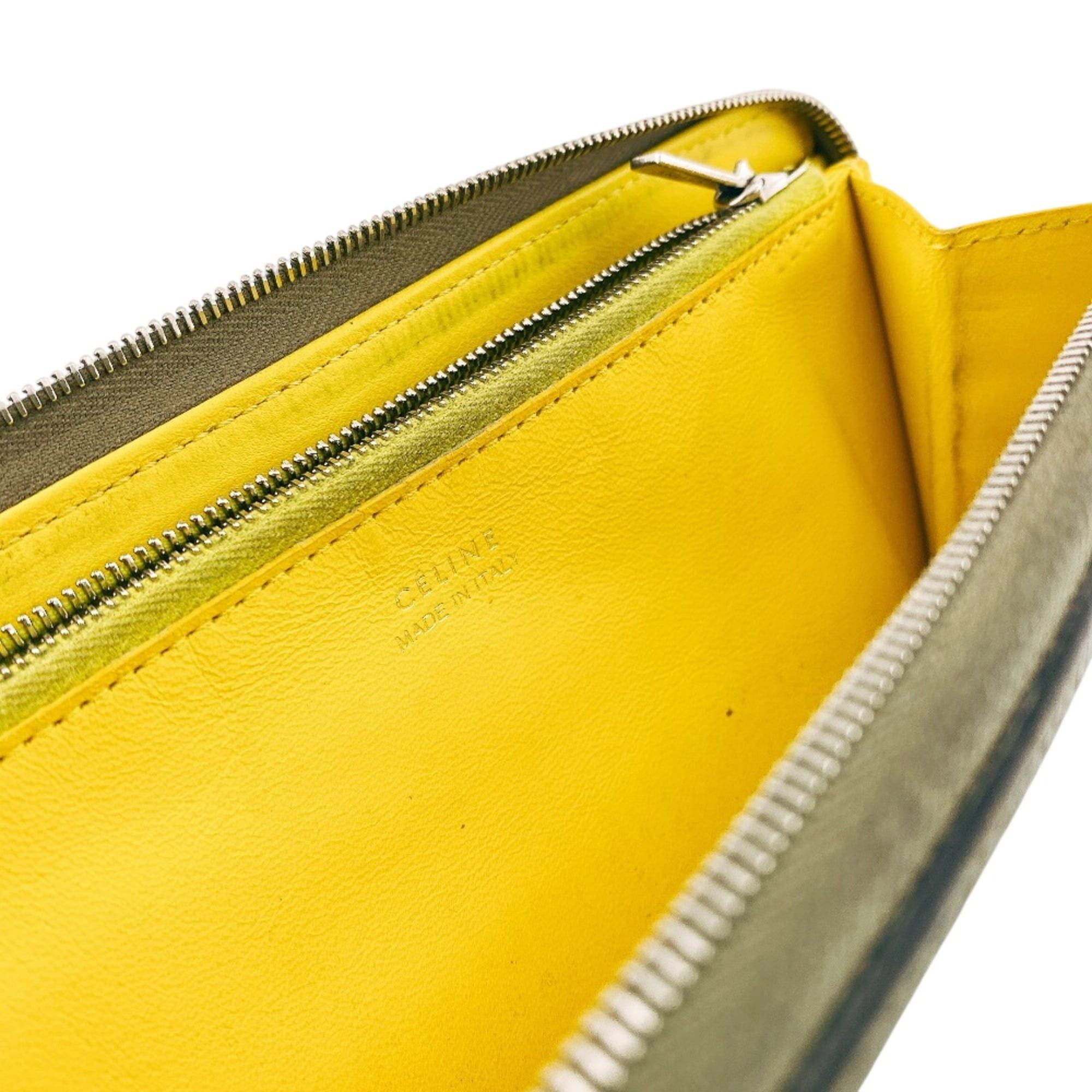 Leather Long Wallet (Bi-Fold) (Pre-Owned) - Celine - Modalova