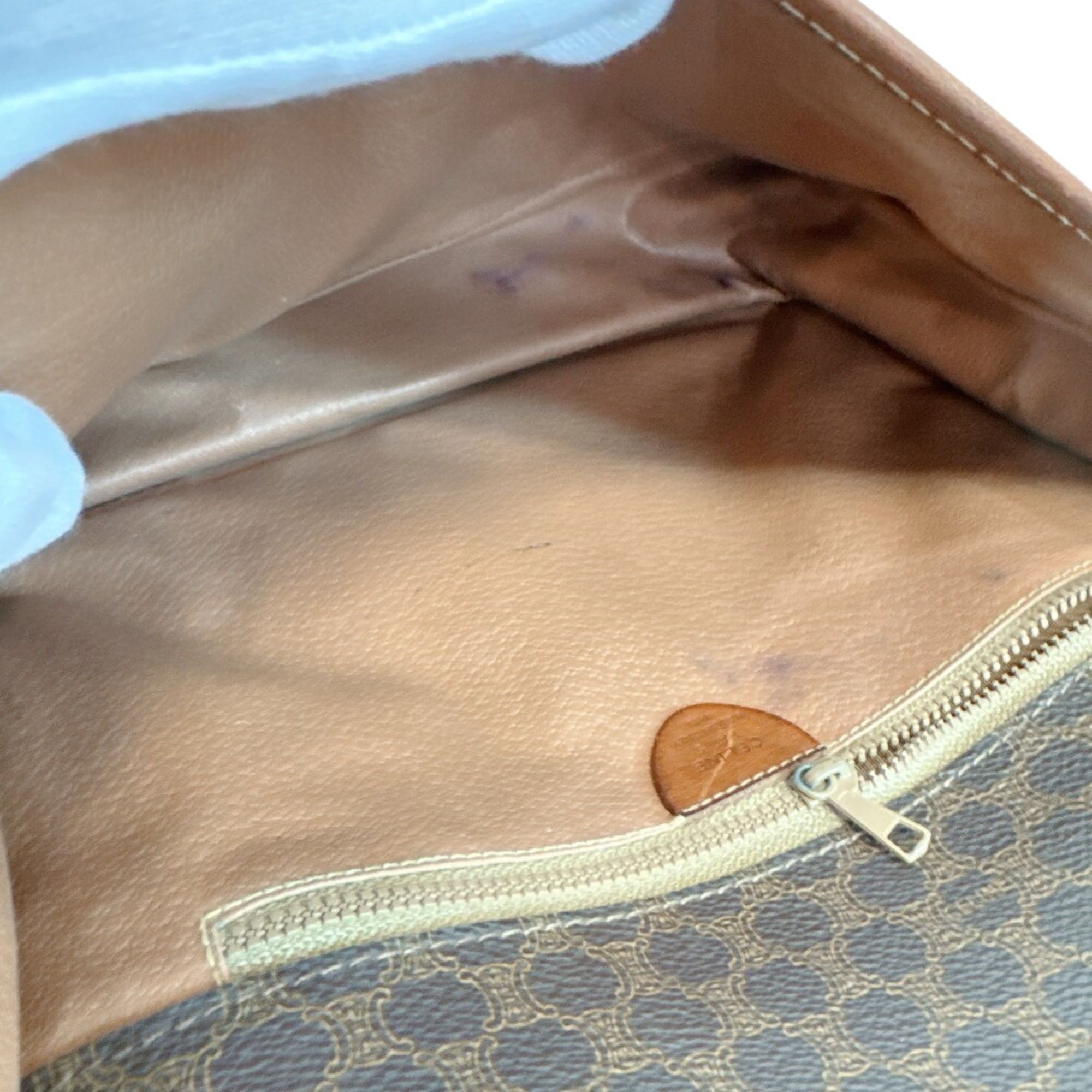 Macadam Leather Shoulder Bag (Pre-Owned) - Celine - Modalova