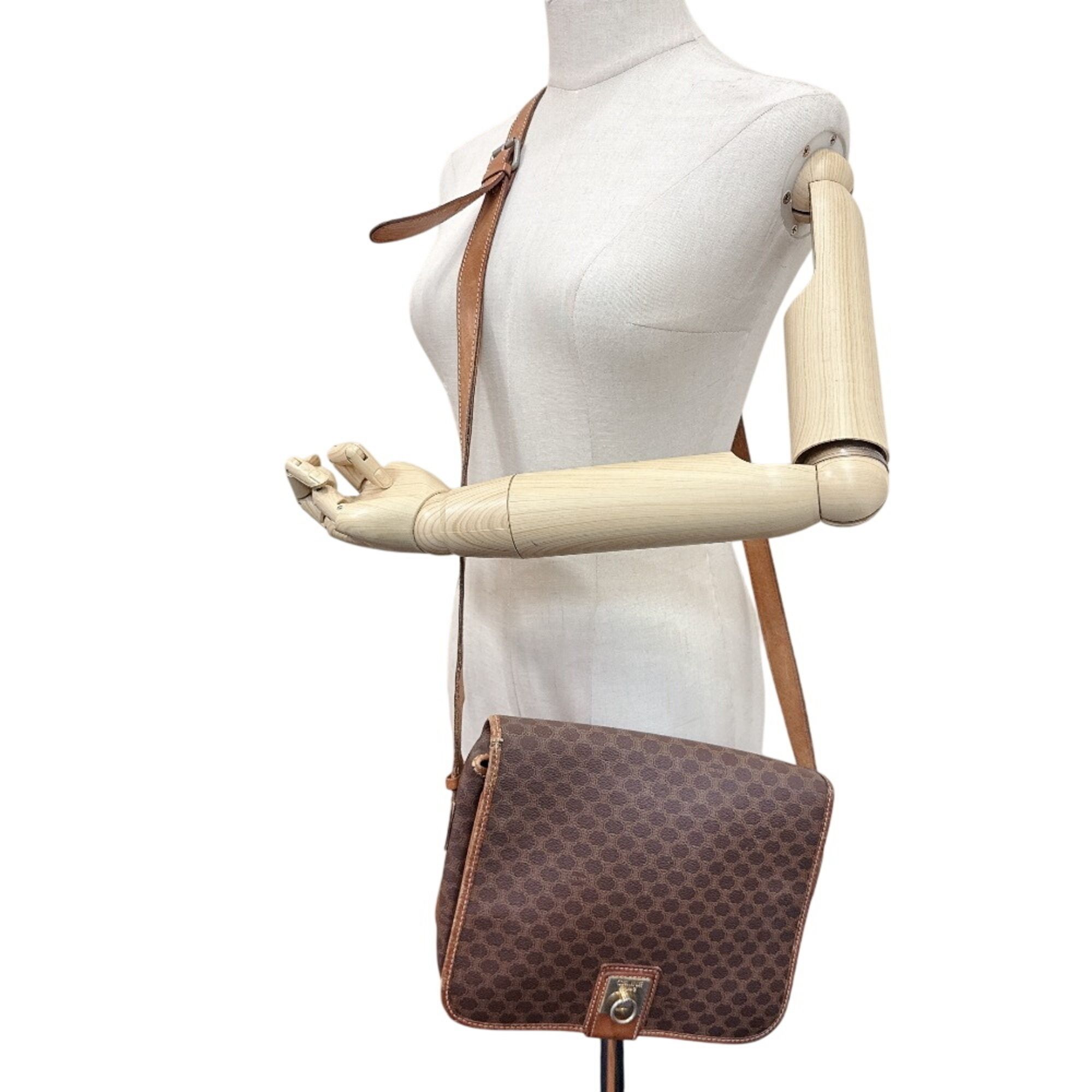 Macadam Leather Shoulder Bag (Pre-Owned) - Celine - Modalova