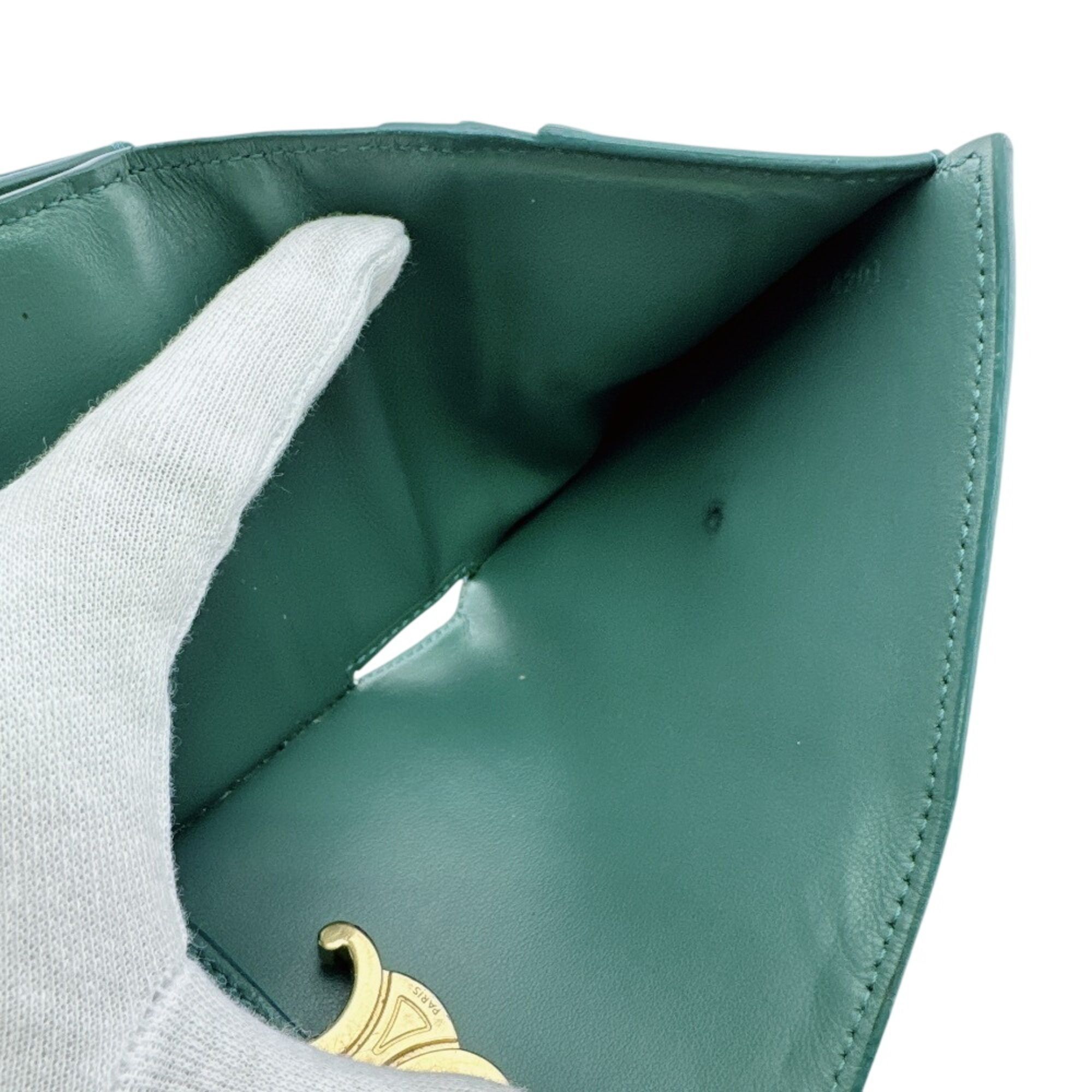 Leather Wallet (Tri-Fold) (Pre-Owned) - Celine - Modalova