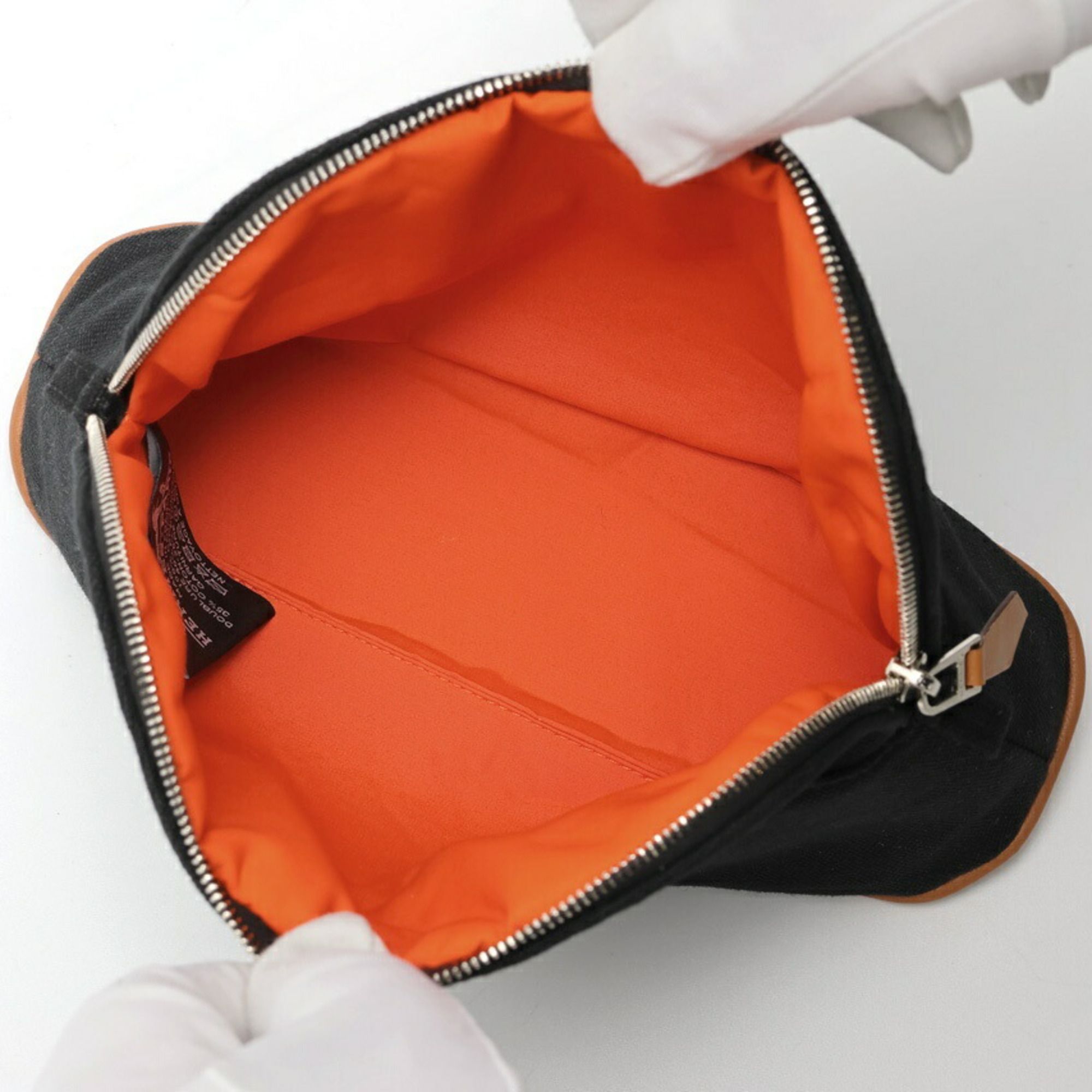 Canvas Leather Pouch (Pre-Owned) - Hermes - Modalova