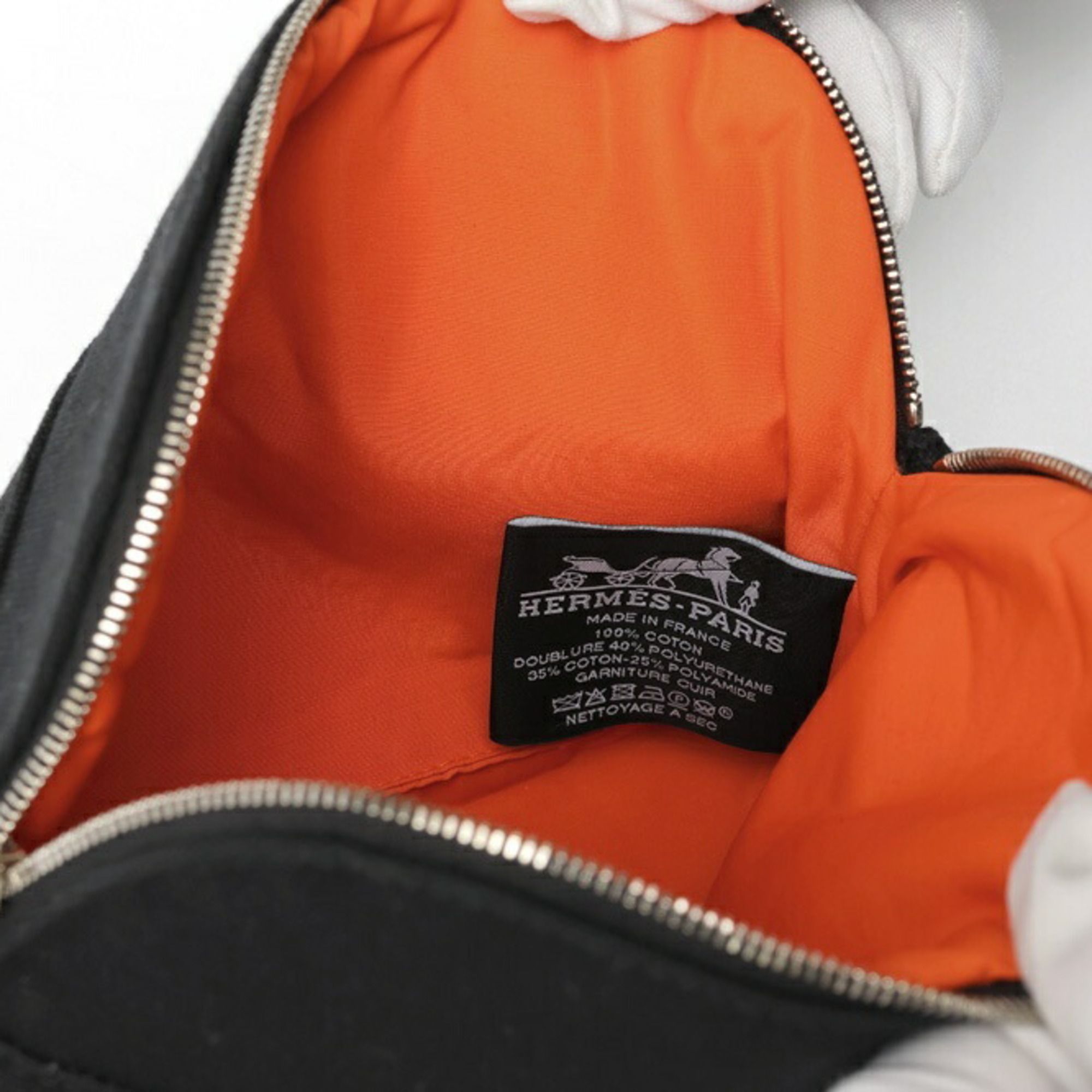 Canvas Leather Pouch (Pre-Owned) - Hermes - Modalova