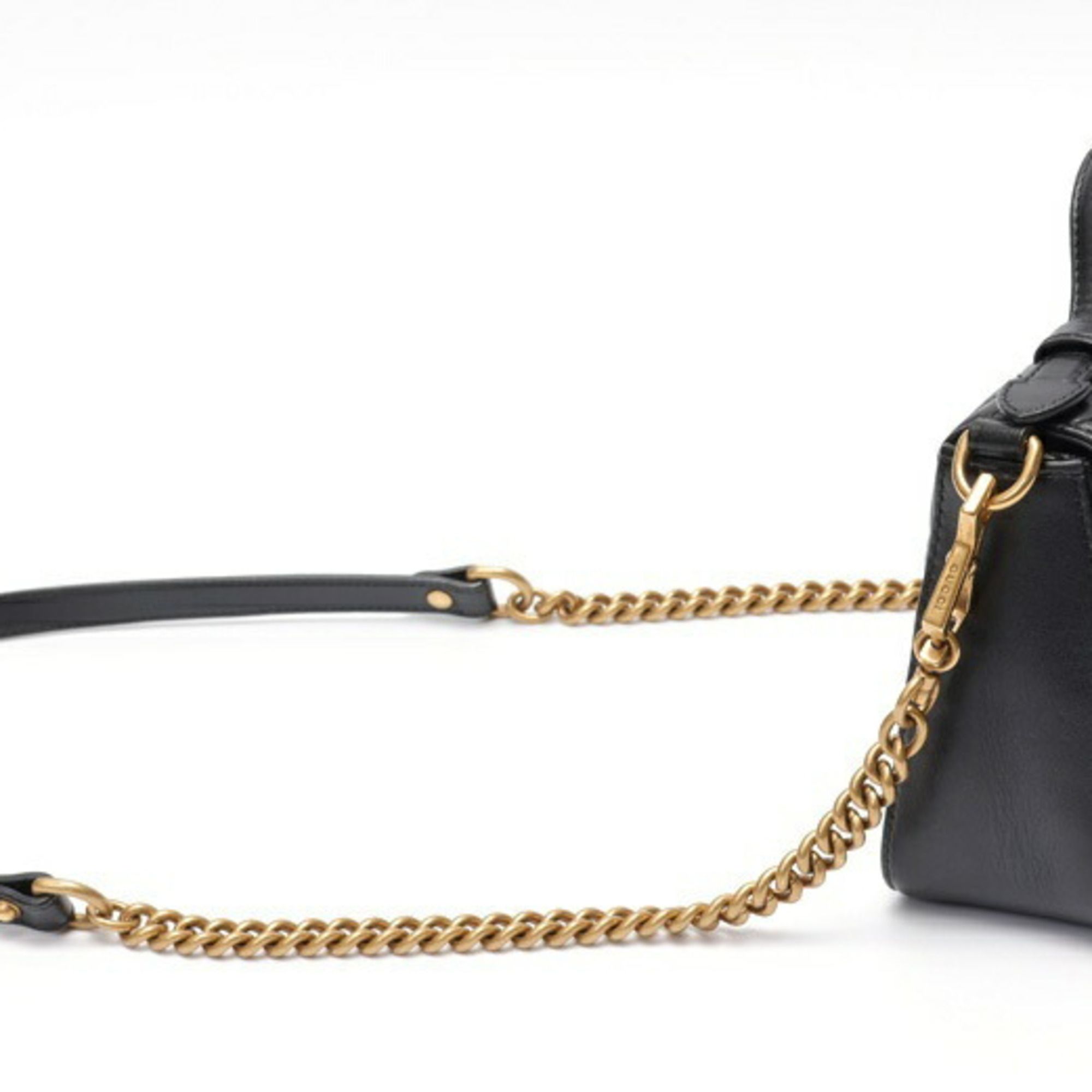 Leather Shoulder Bag (Pre-Owned) - Gucci - Modalova