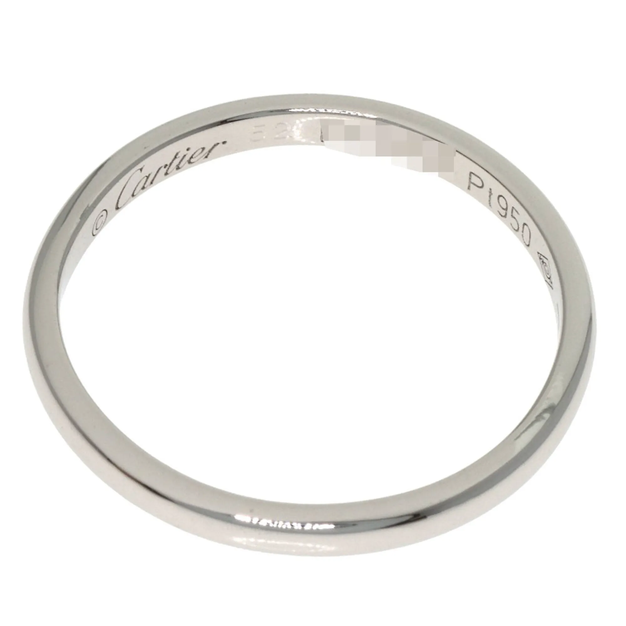 Platinum 950 Band Ring (Pre-Owned) - Cartier - Modalova